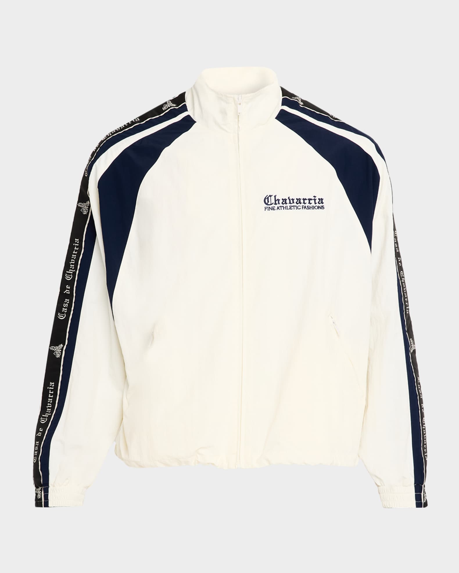 Willy Chavarria Men's Casa De Chavarria Tape Track Jacket | Neiman