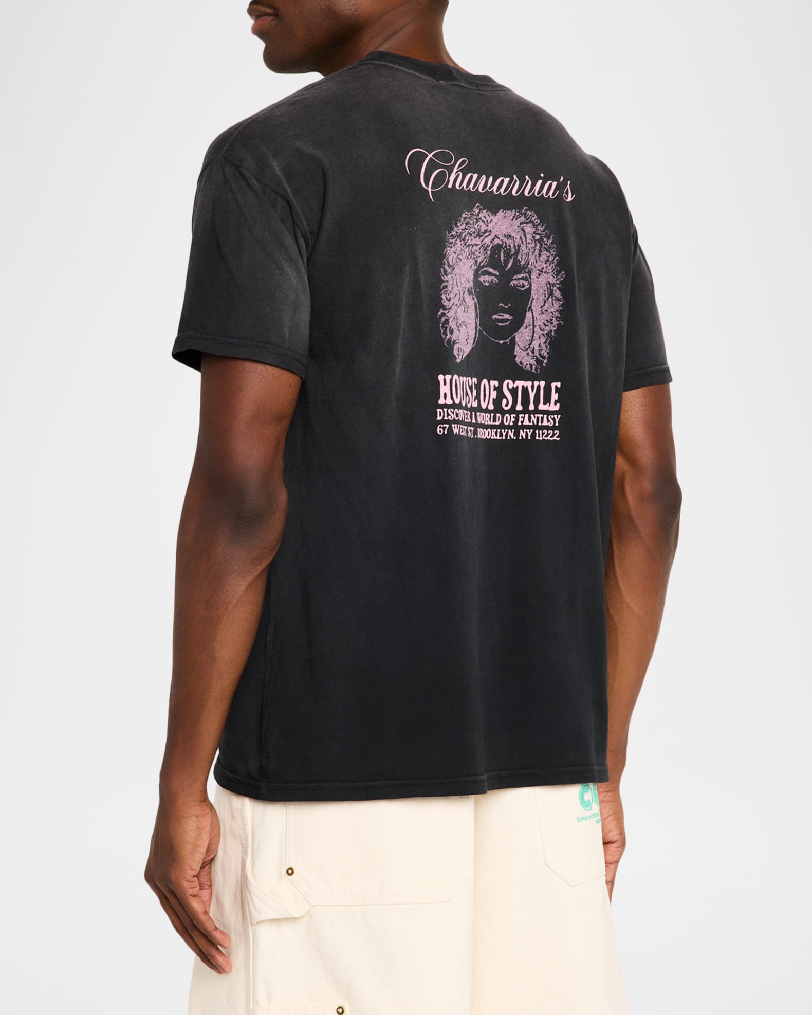 Willy Chavarria Men's House of Style Cotton Graphic T-Shirt