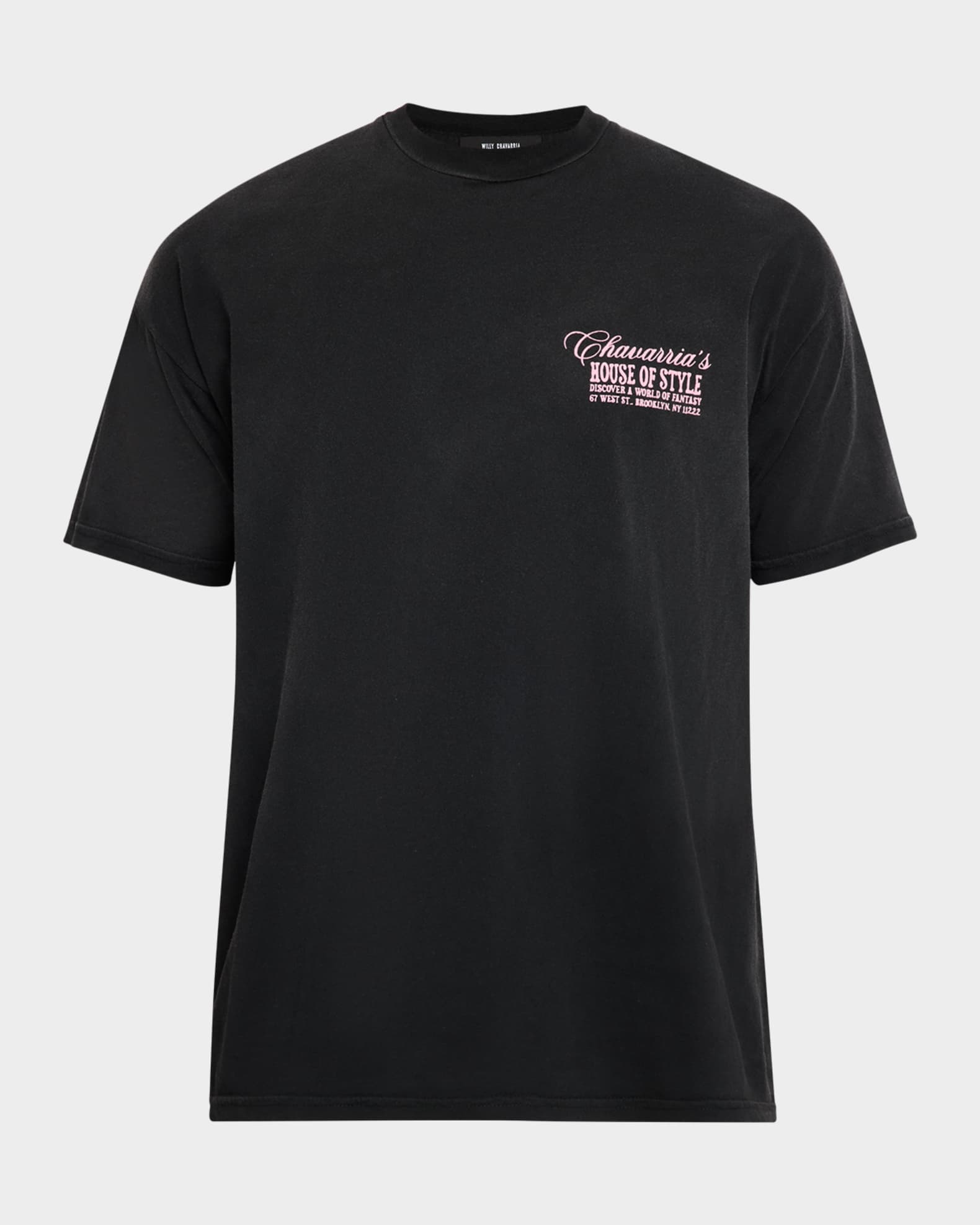 Willy Chavarria Men's House of Style Cotton Graphic T-Shirt