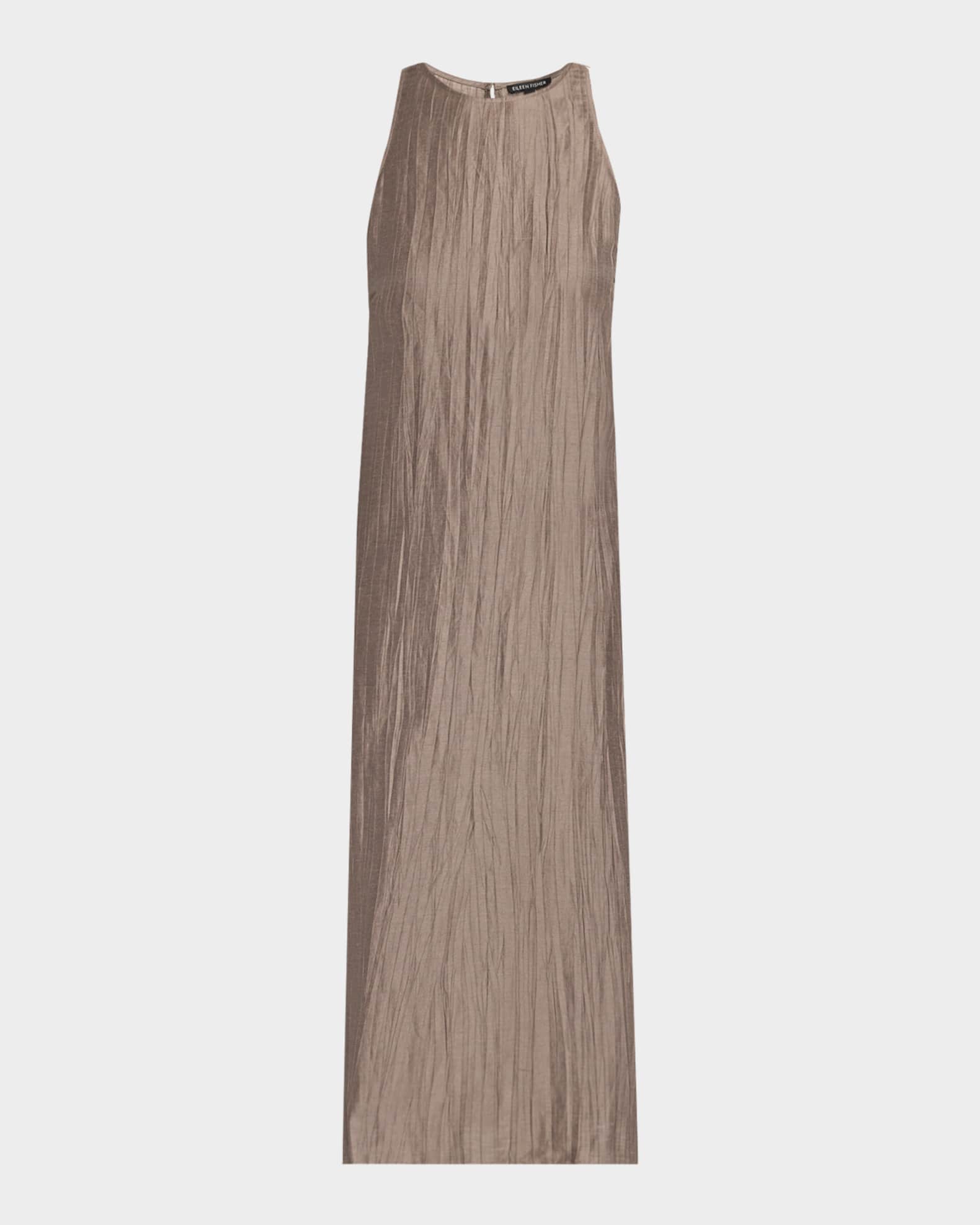 eileen fisher halter dress Eileen Fisher Sleeveless Silk Dress