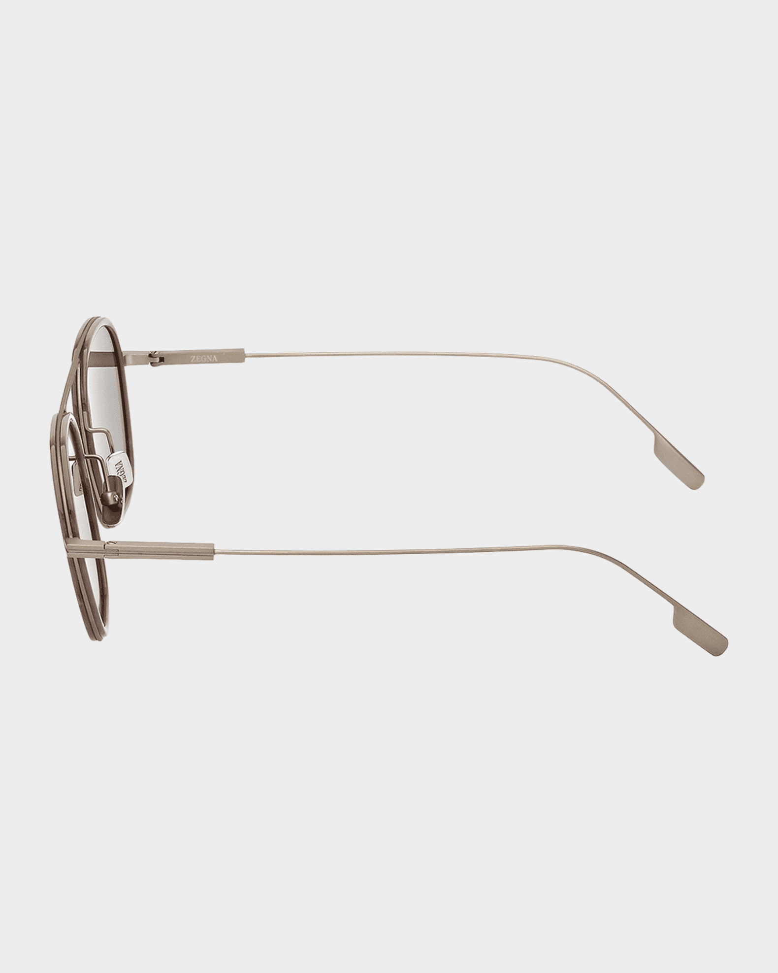 ZEGNA Orizzonte I Titanium Aviator Sunglasses | Neiman Marcus
