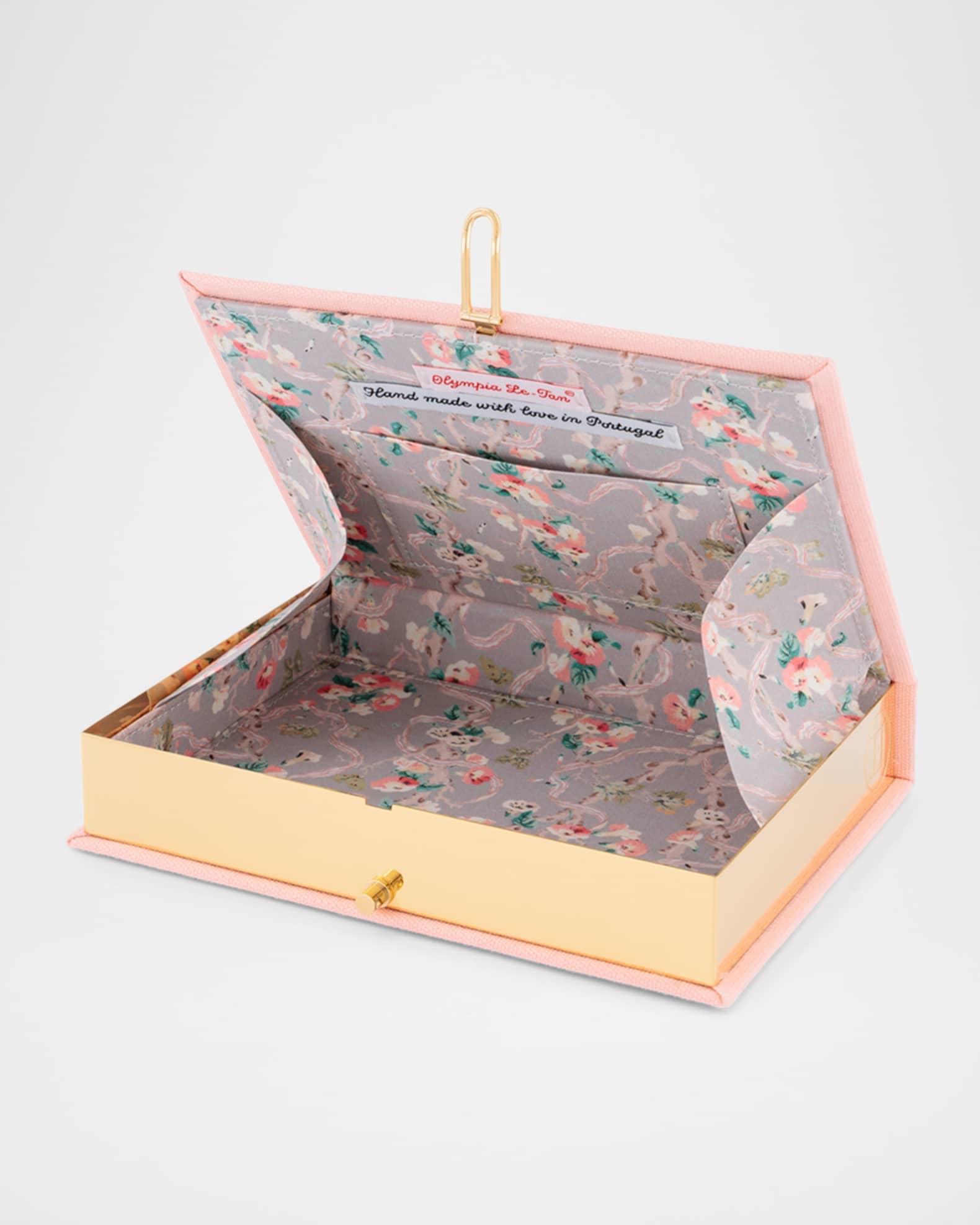 Olympia Le-Tan Sunshine And Champagne Appliqué Clutch Bag | Neiman