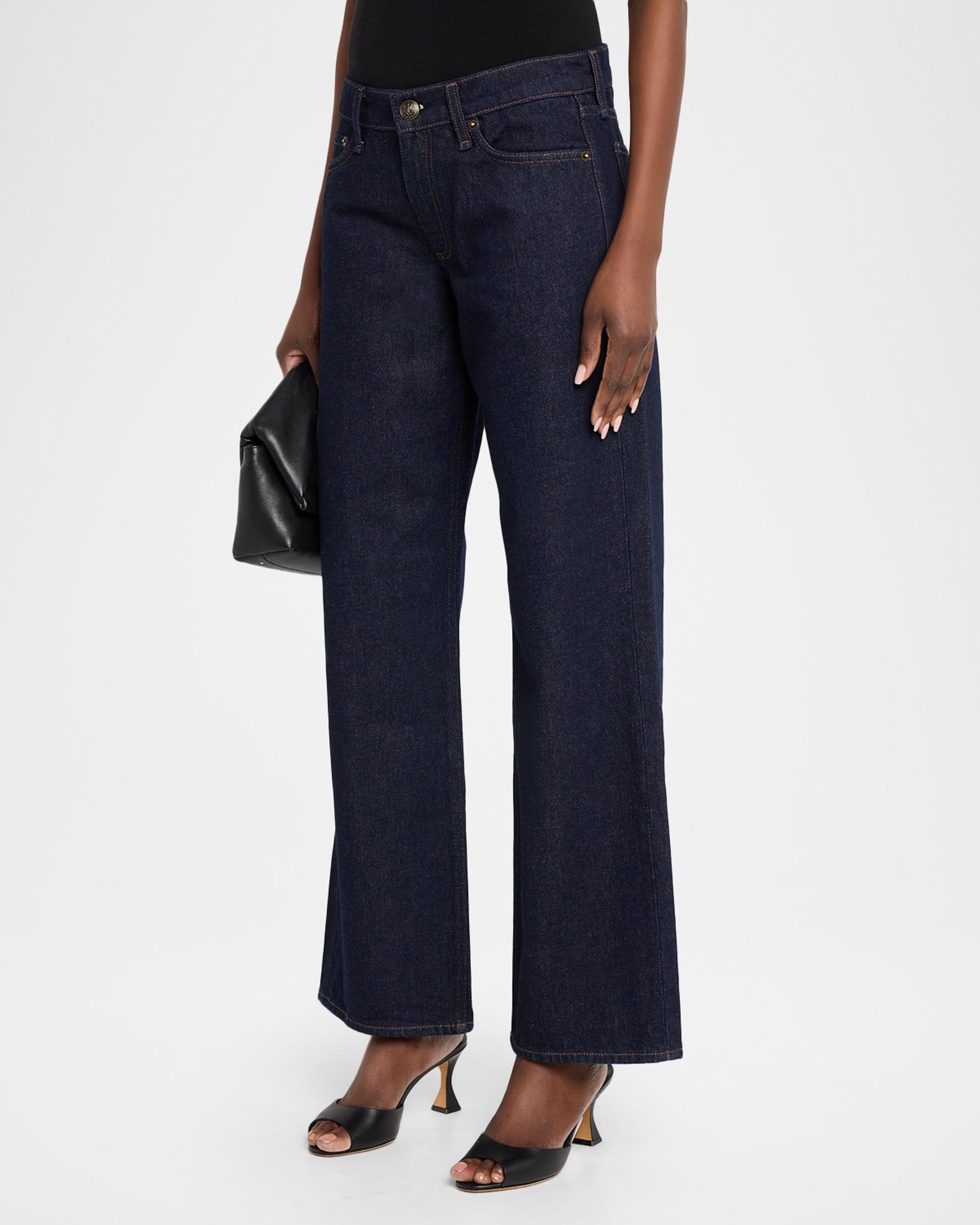 rag & bone Cam Low-Rise Relaxed Jeans | Neiman Marcus
