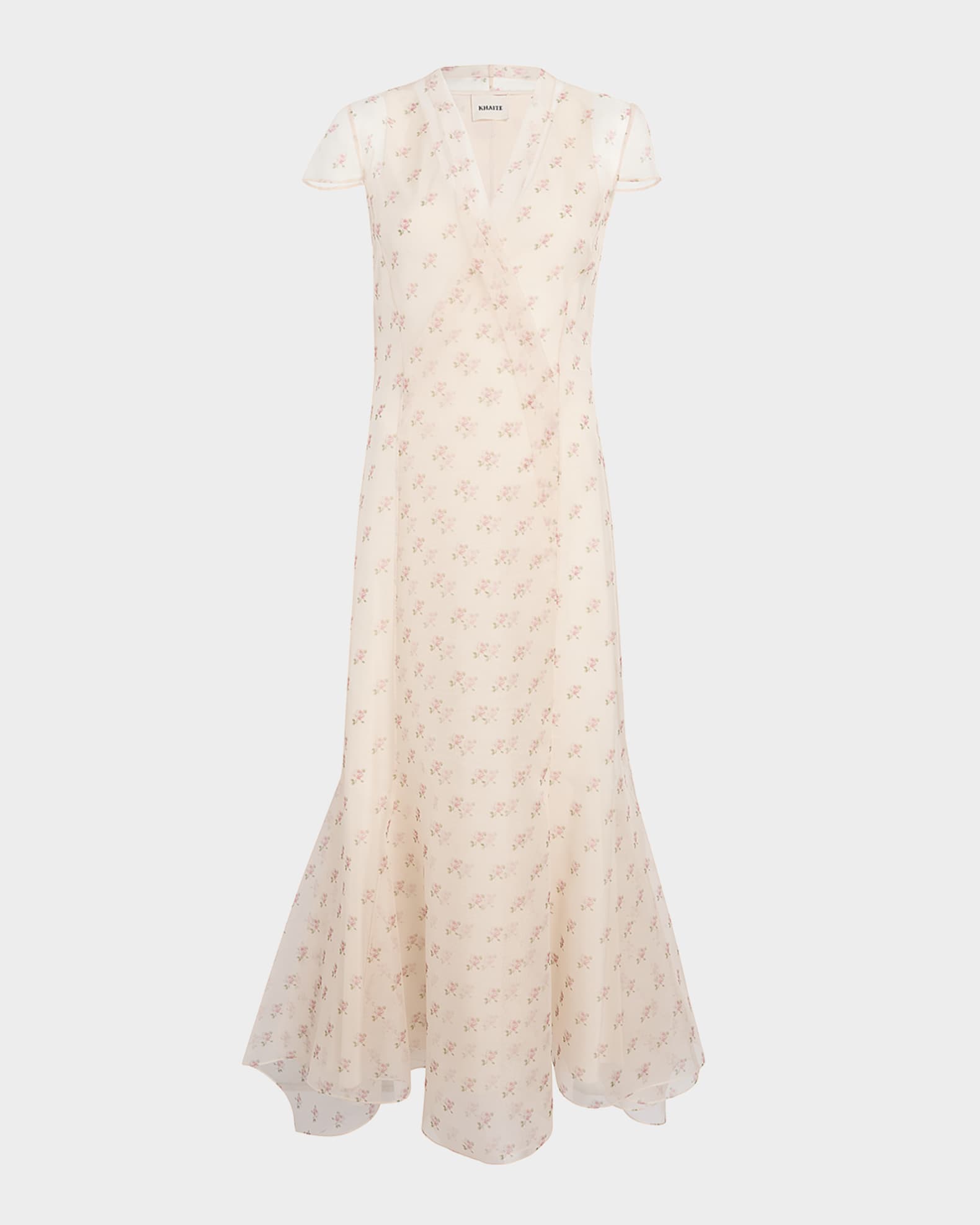 Khaite Meera Dress in Soft Pink - Pink Designer Dress - Size: 4