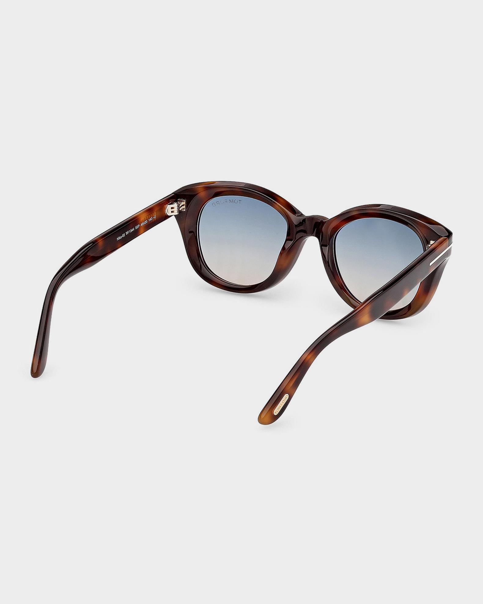 TOM FORD Nika 49MM Oval Sunglasses | Neiman Marcus display picture 2