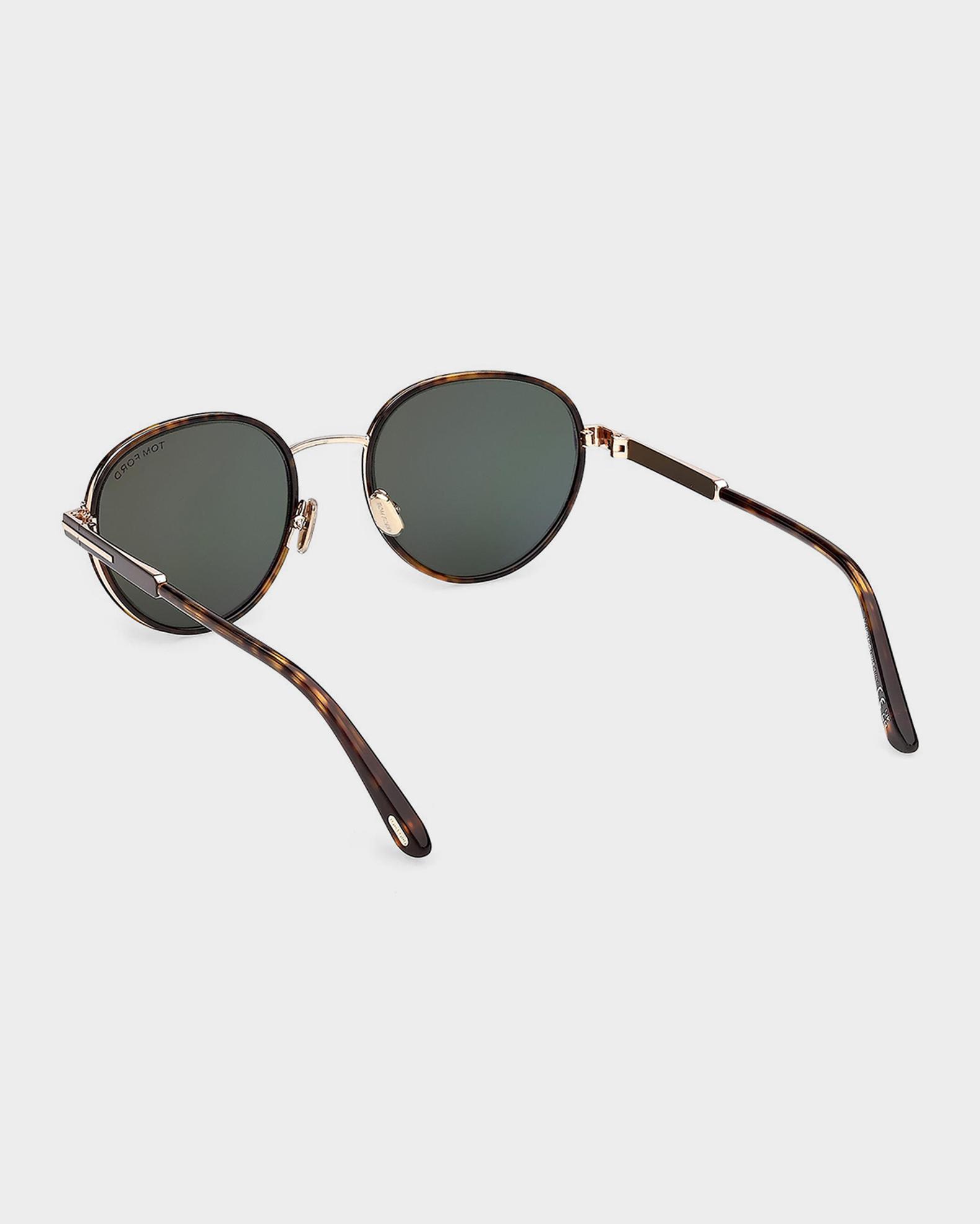 TOM FORD Jet 51MM Round Sunglasses | Neiman Marcus
