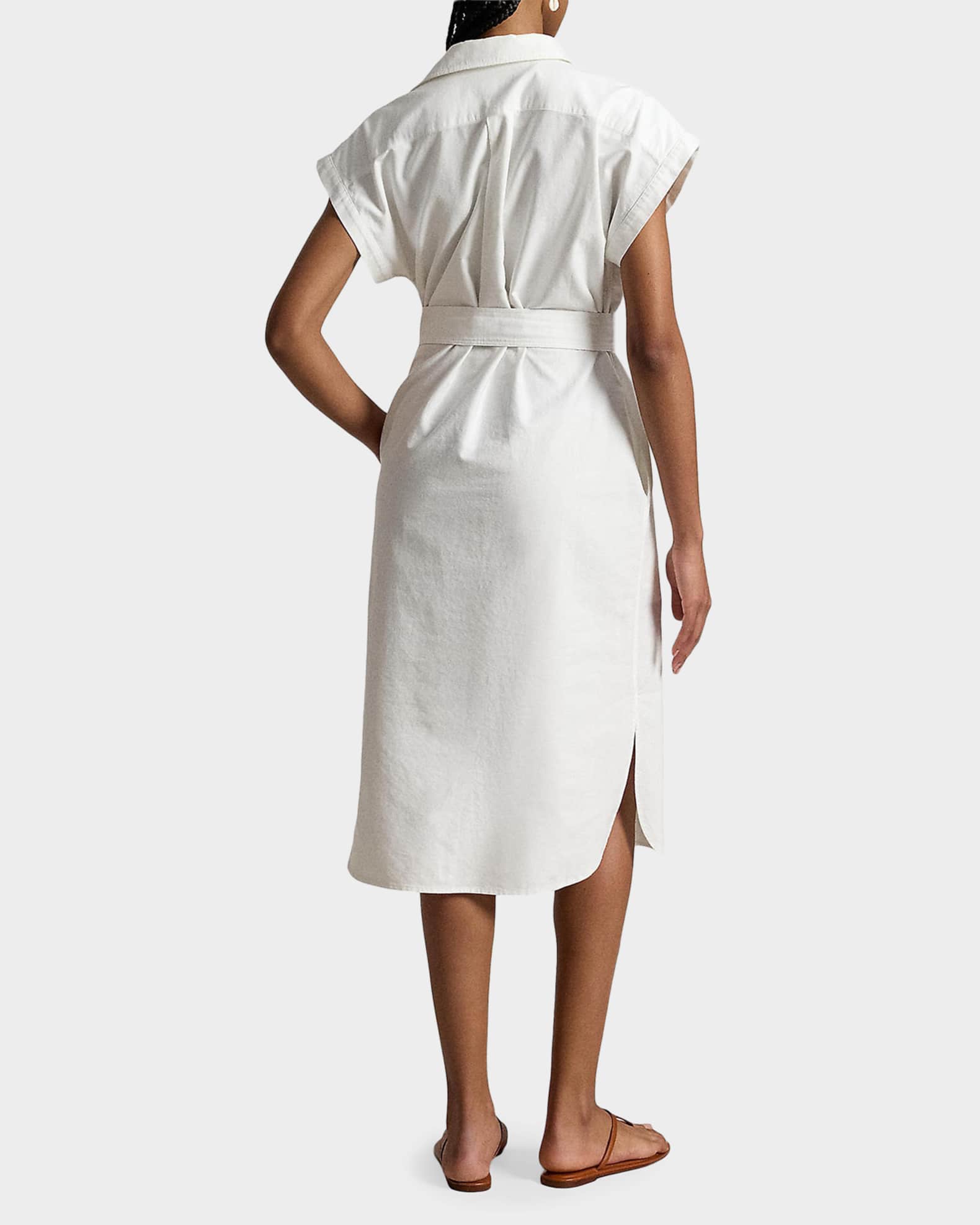 oxford shirt dress BSR White Collared Mini The Brant Point Proper shirt dress is 100% USA made and fashioned in a modern cut with long sleeves and a short point collar Lands' End Women's Oxford Long