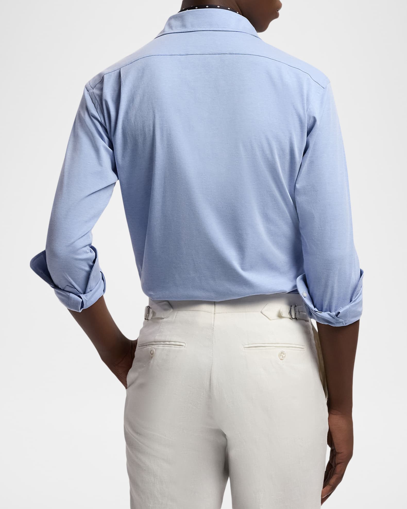 Ralph Lauren Purple Label Knit Shirt | Neiman Marcus