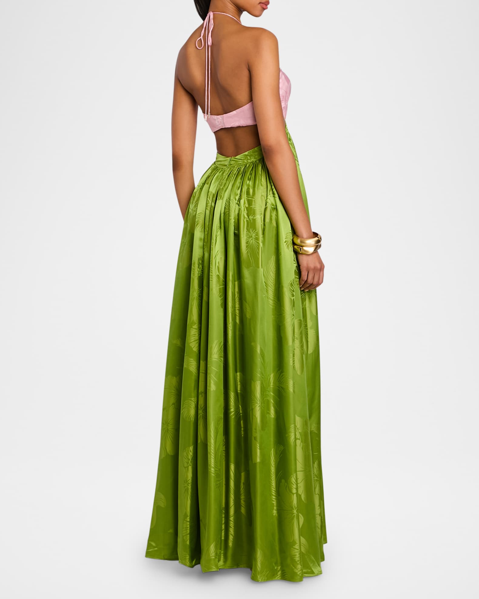 retrofete satin dress Keaton Silk Dress