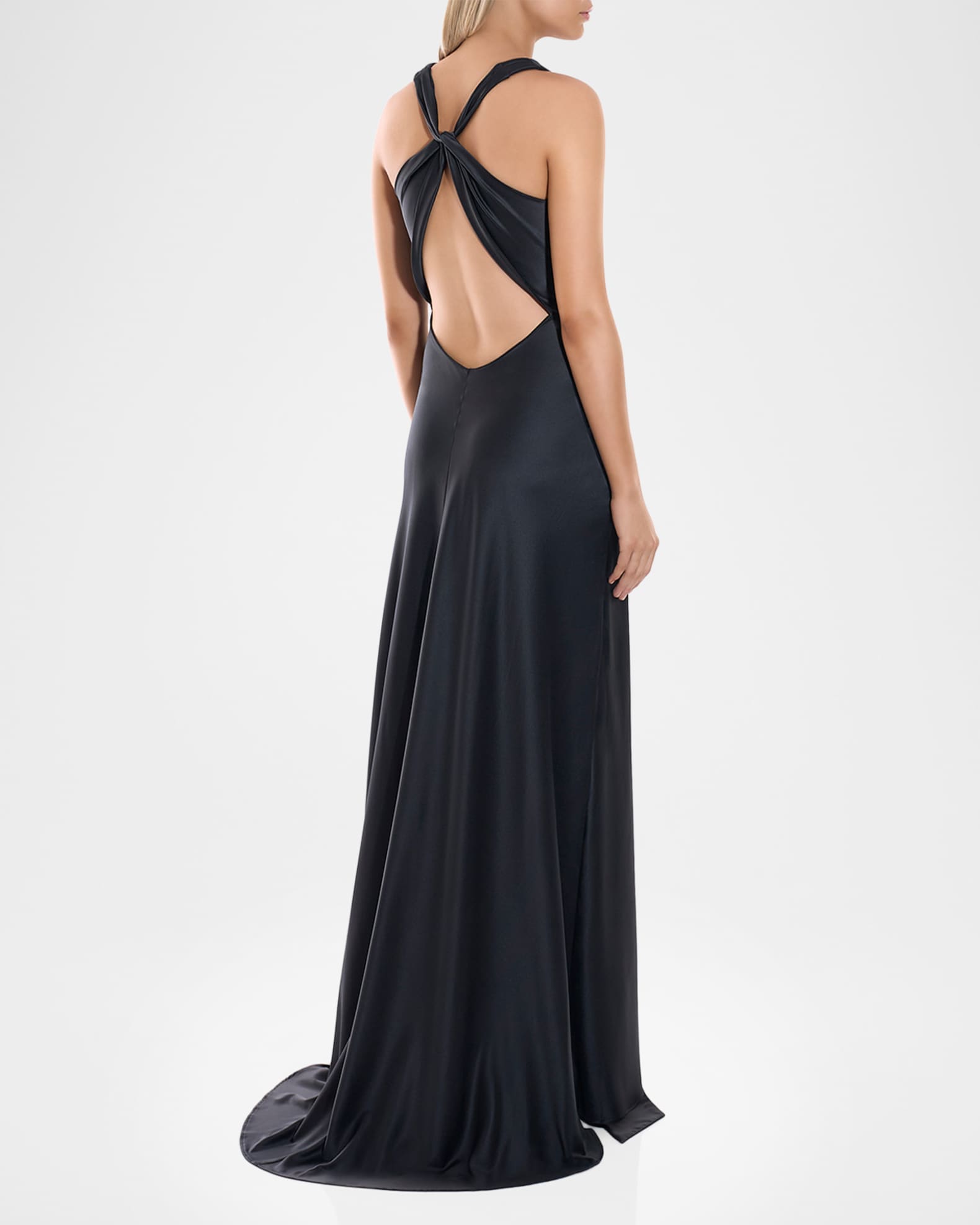 black goddess dress Black Feather Trim Strapless Dress – Liquorish Online main image 0