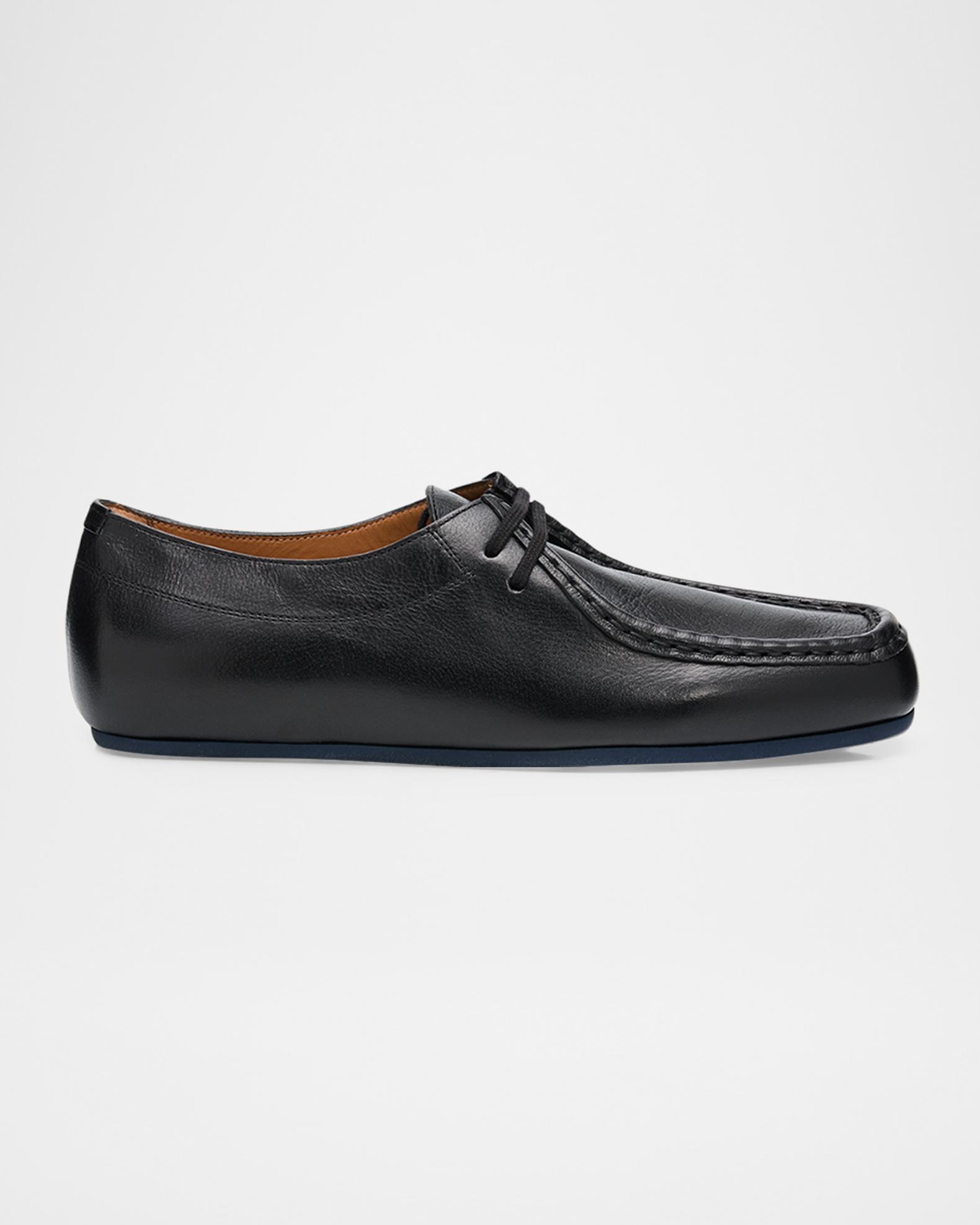 スニーカー Jilsander 19aw derby shoes Jil Sander Leather Lace-Up Derby Shoes | Neiman Marcus