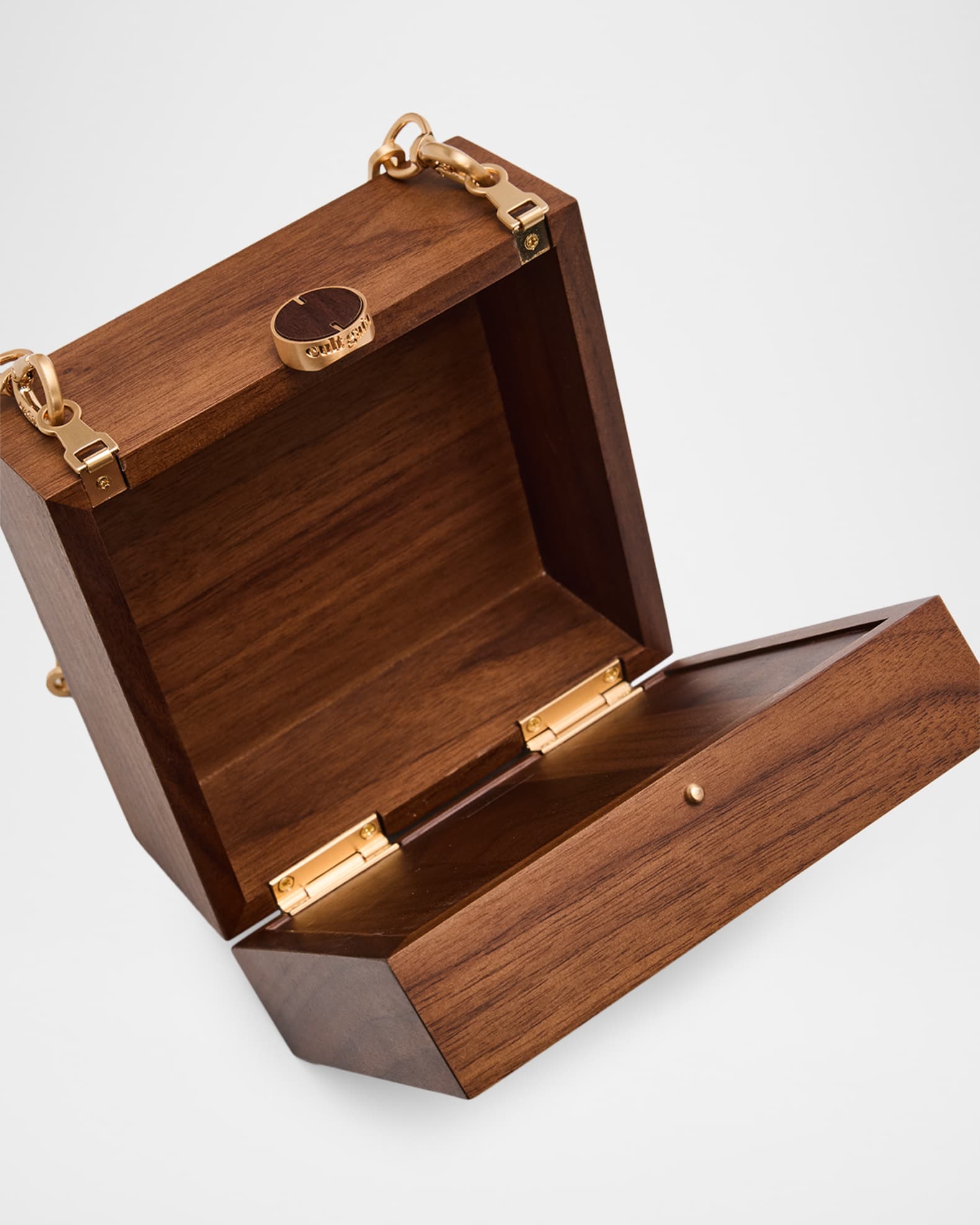 culttokyo ボリュームアイレットパンツ グランジ 香椎かてぃ Cult Gaia Tic Tac Toe Wood Clutch Bag | Neiman Marcus