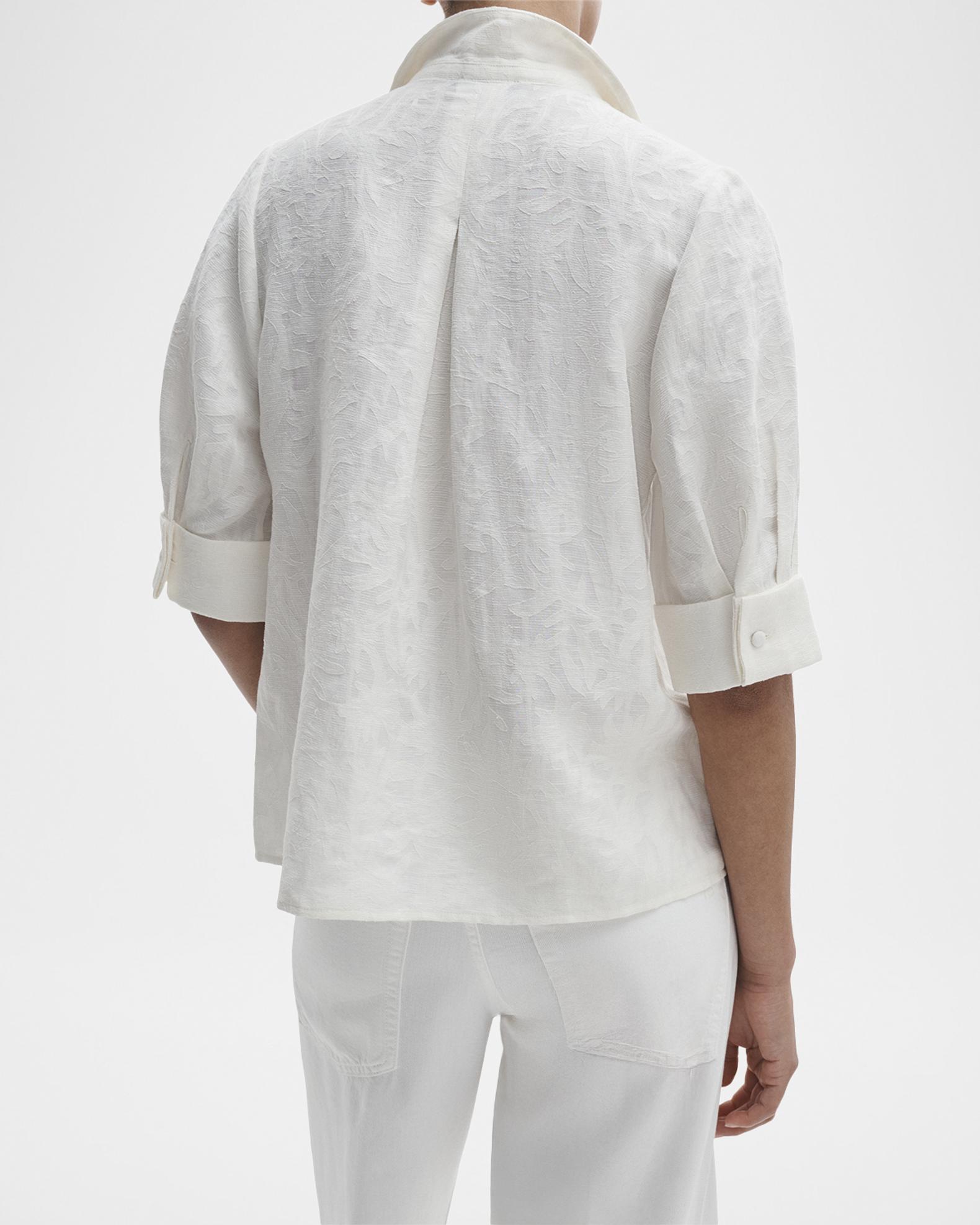 rag & bone Carmella Puff-Sleeve Blouse | Neiman Marcus