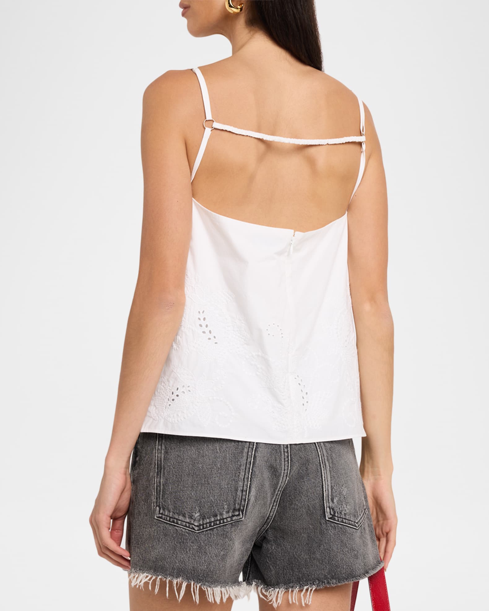 Rag & Bone Maggie Embroidered Cami Top | Neiman Marcus
