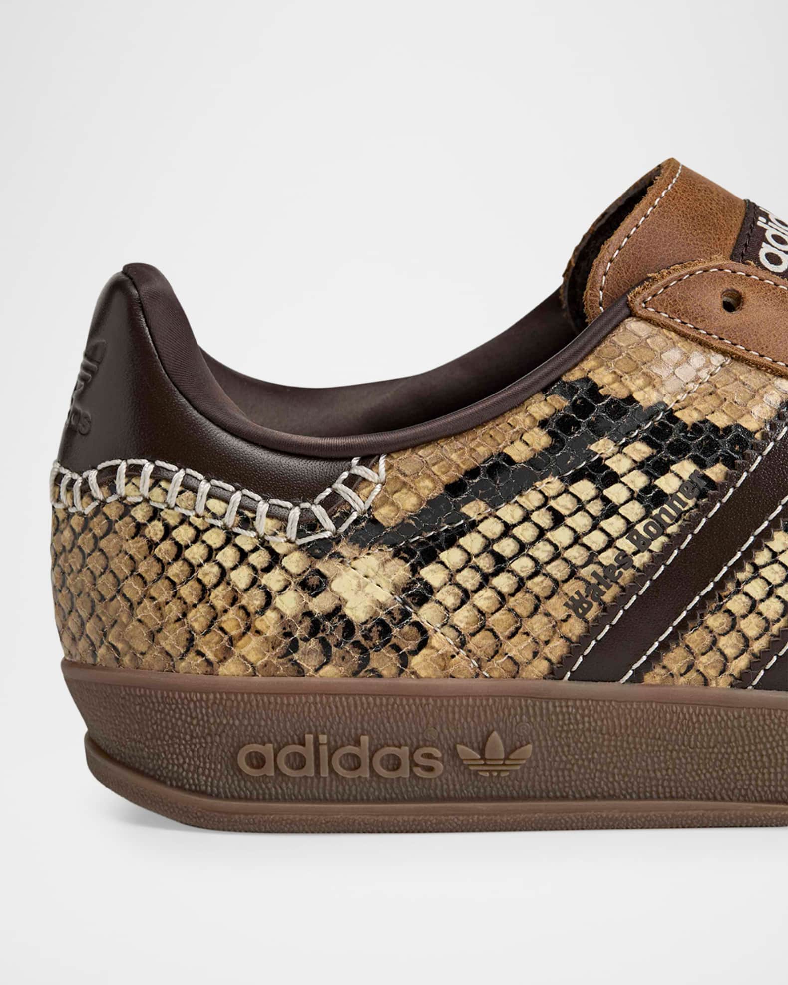 Adidas x Wales Bonner Men's Gazelle Snake-Effect Leather Sneakers | Neiman  Marcus