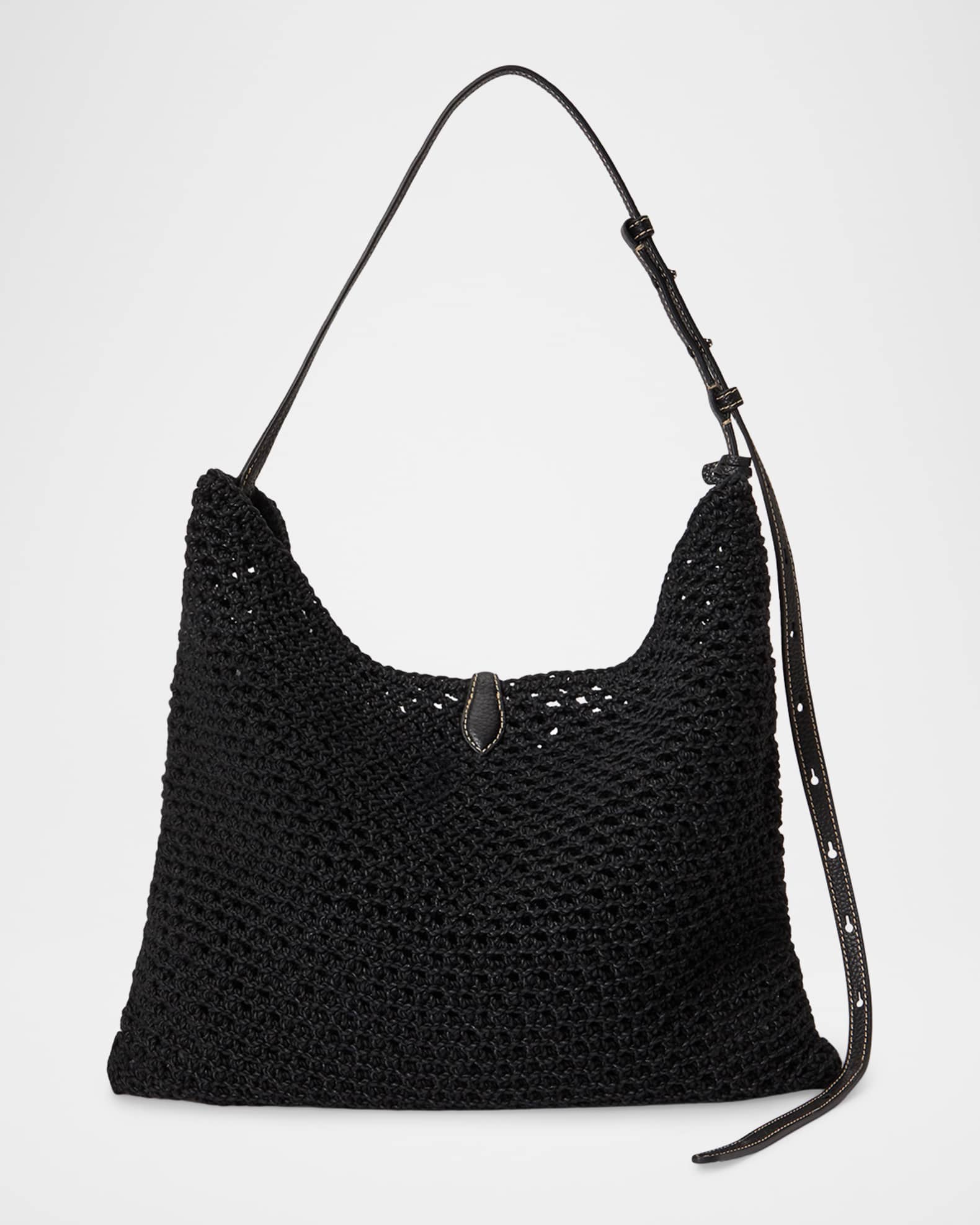 Polo Ralph Lauren Polo Play Open-Knit Waxed Cotton Cord Messenger