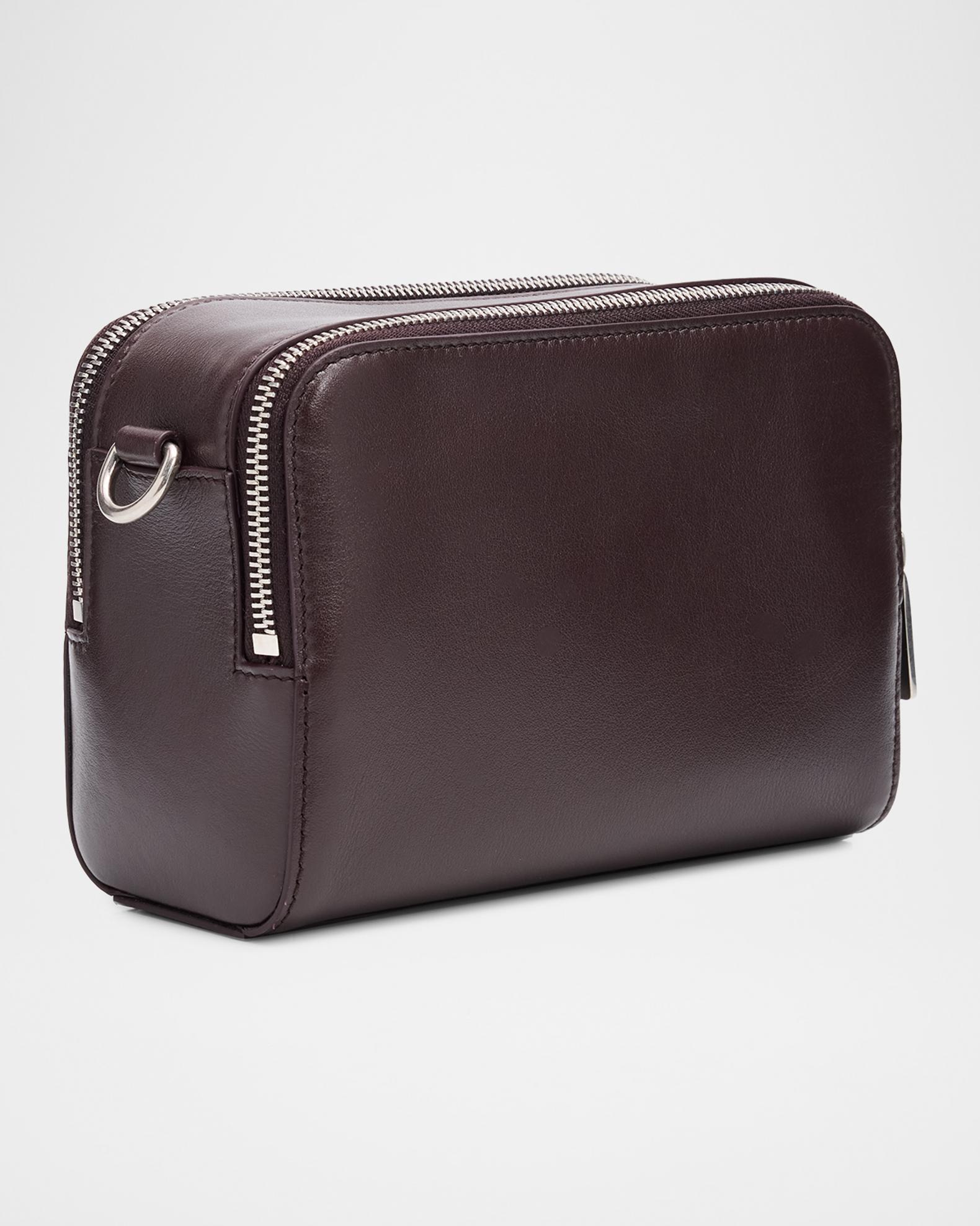 Burberry Men's Pop Check Leather Crossbody Bag | Neiman Marcus