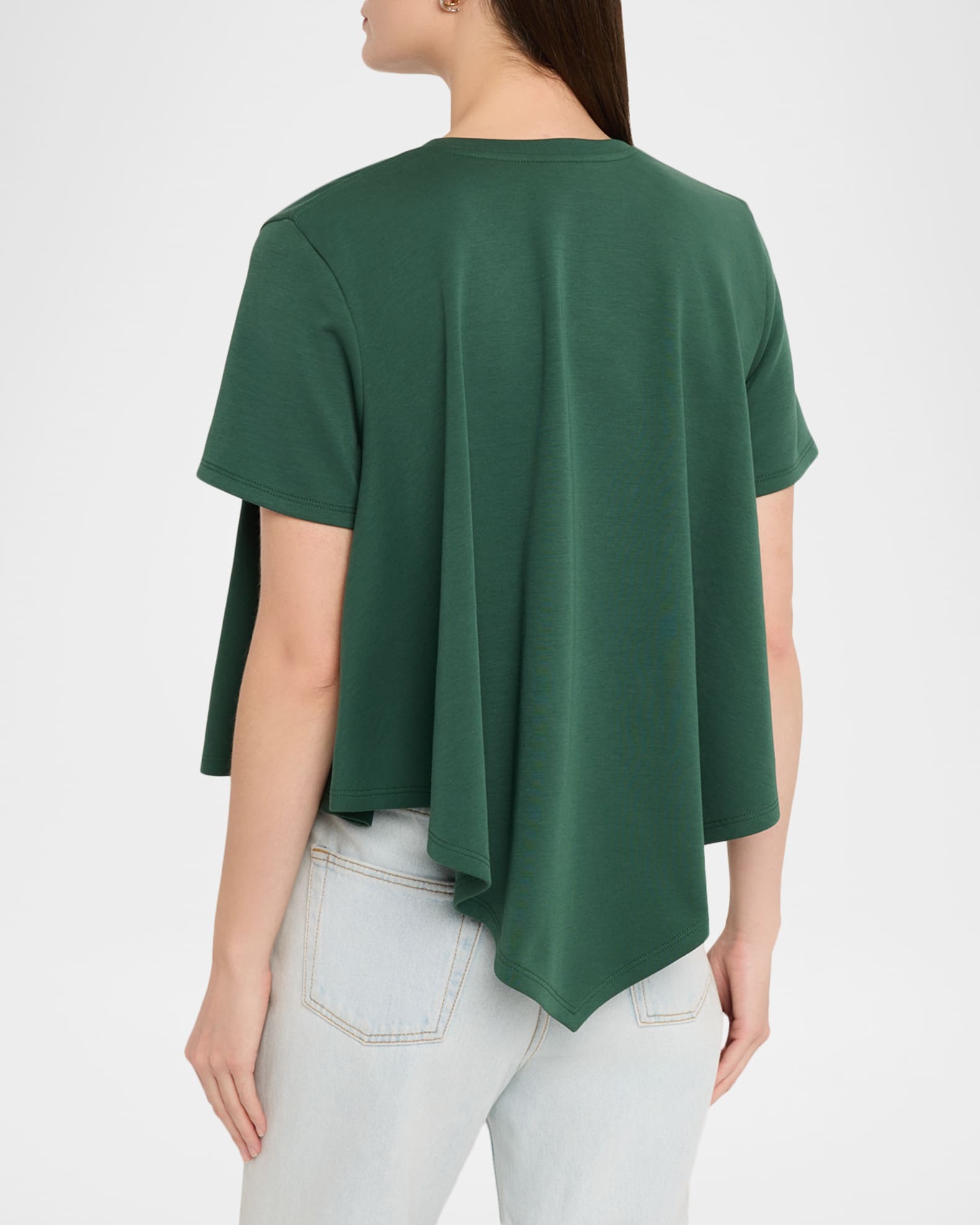Loewe Short-Sleeve Cape T-Shirt | Neiman Marcus