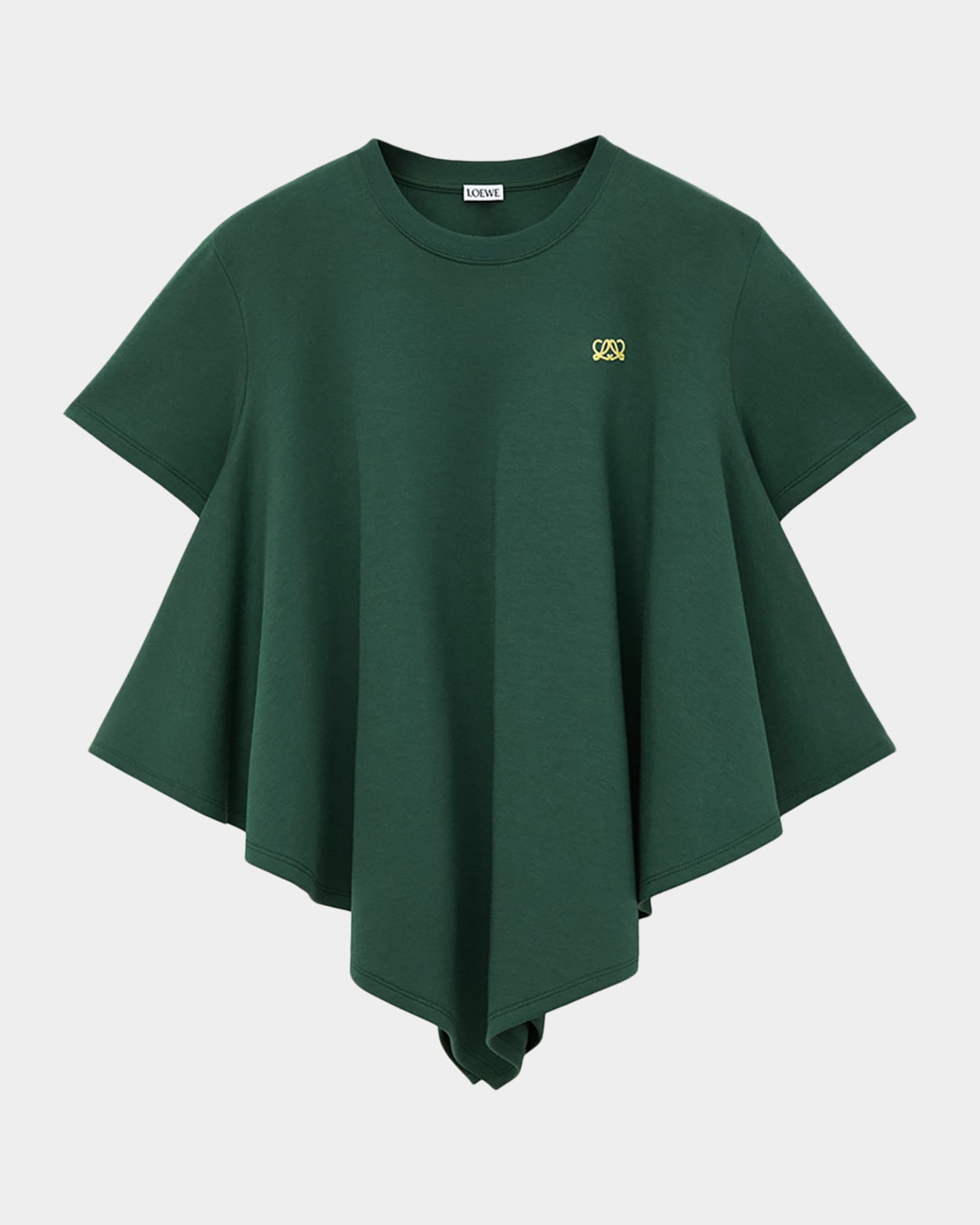 Loewe Short-Sleeve Cape T-Shirt | Neiman Marcus