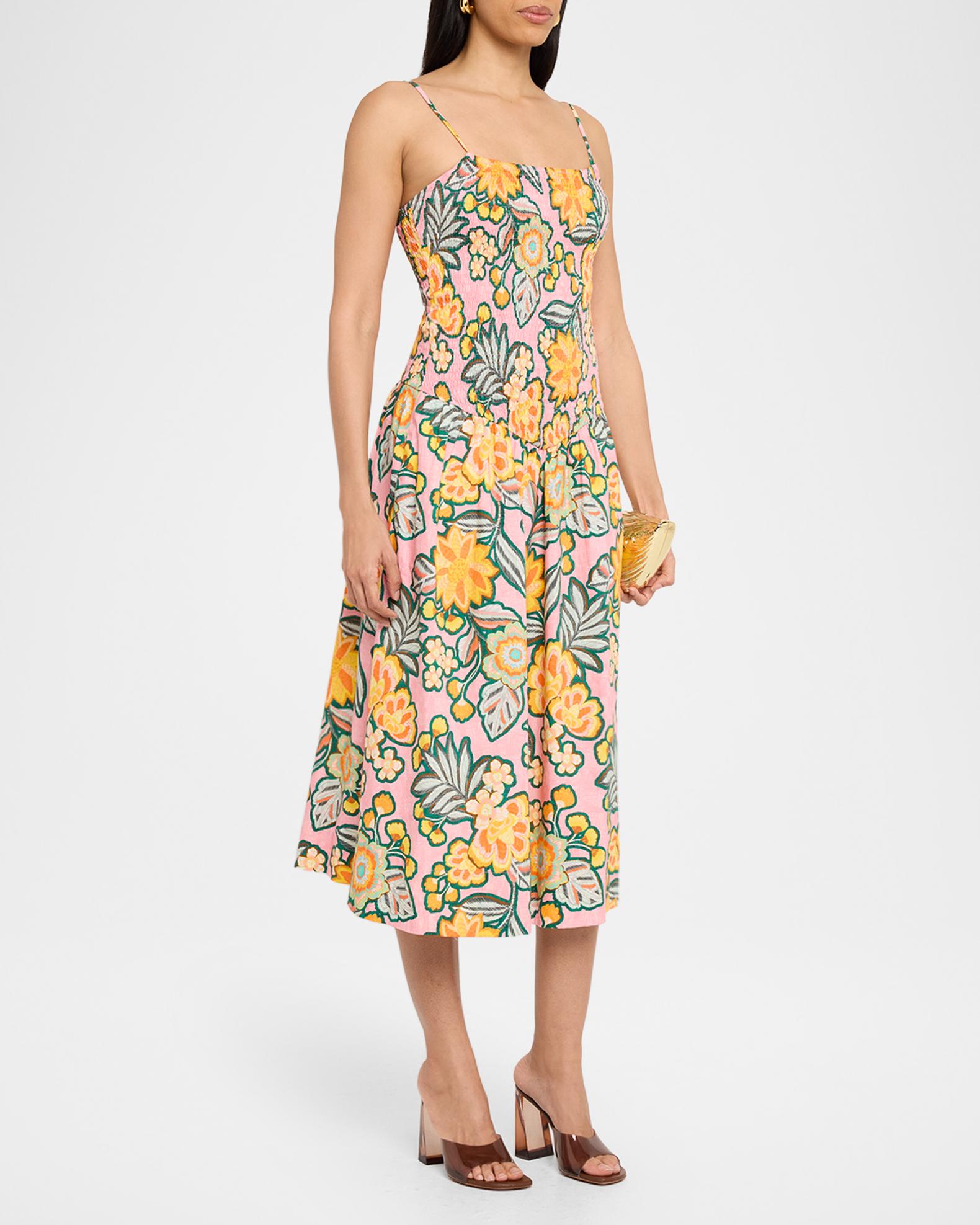 misa los angeles midi dress Small Polka Dot Poplin / XS