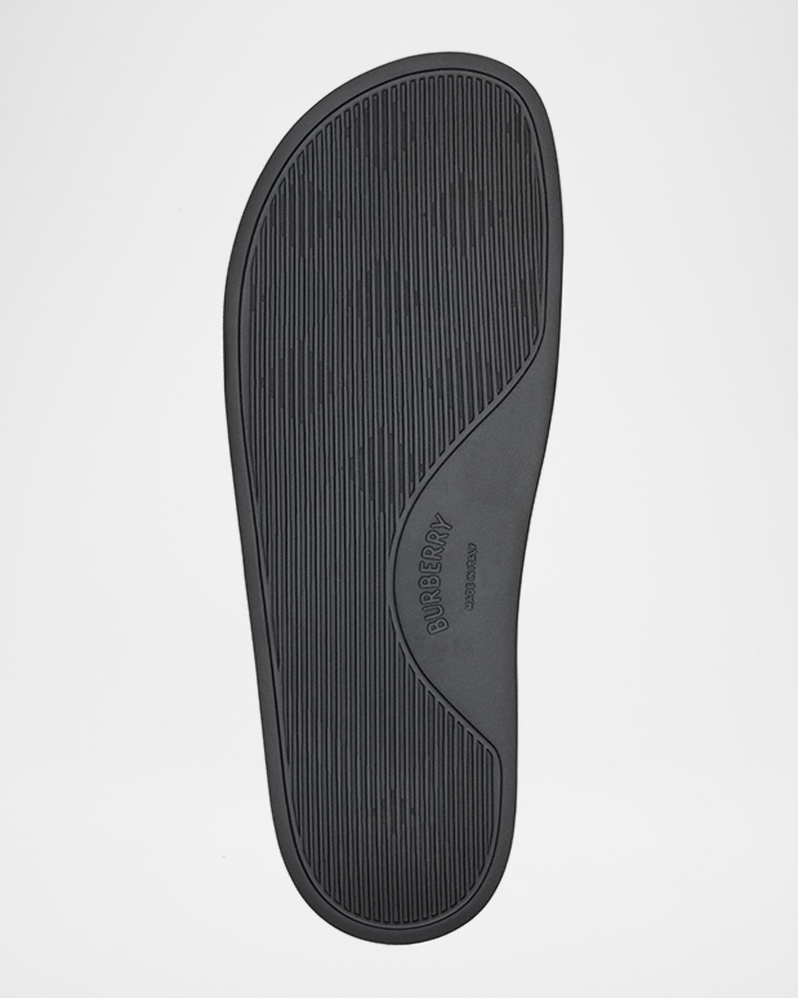 Burberry Men's Logo Contoured-Insole Slide Sandals | Neiman Marcus