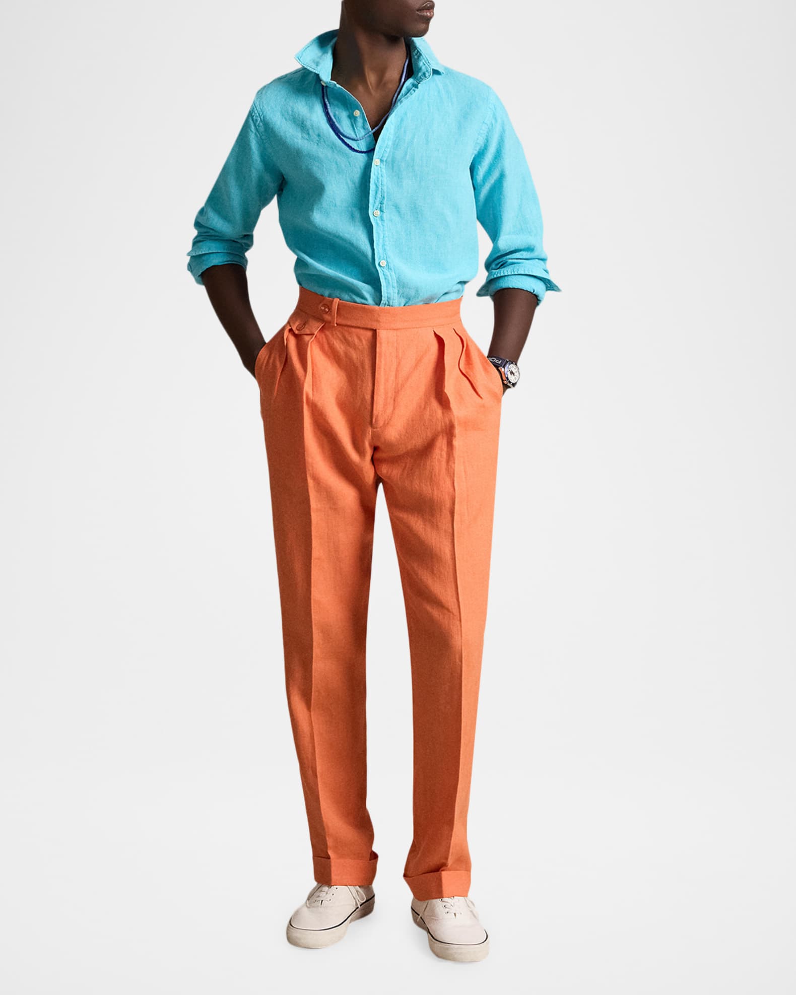 slim fit dress slacks Polo Ralph Lauren Classic Fit Big Pony Mesh Polo Shirt – InStyle-Tuscaloosa main image 0