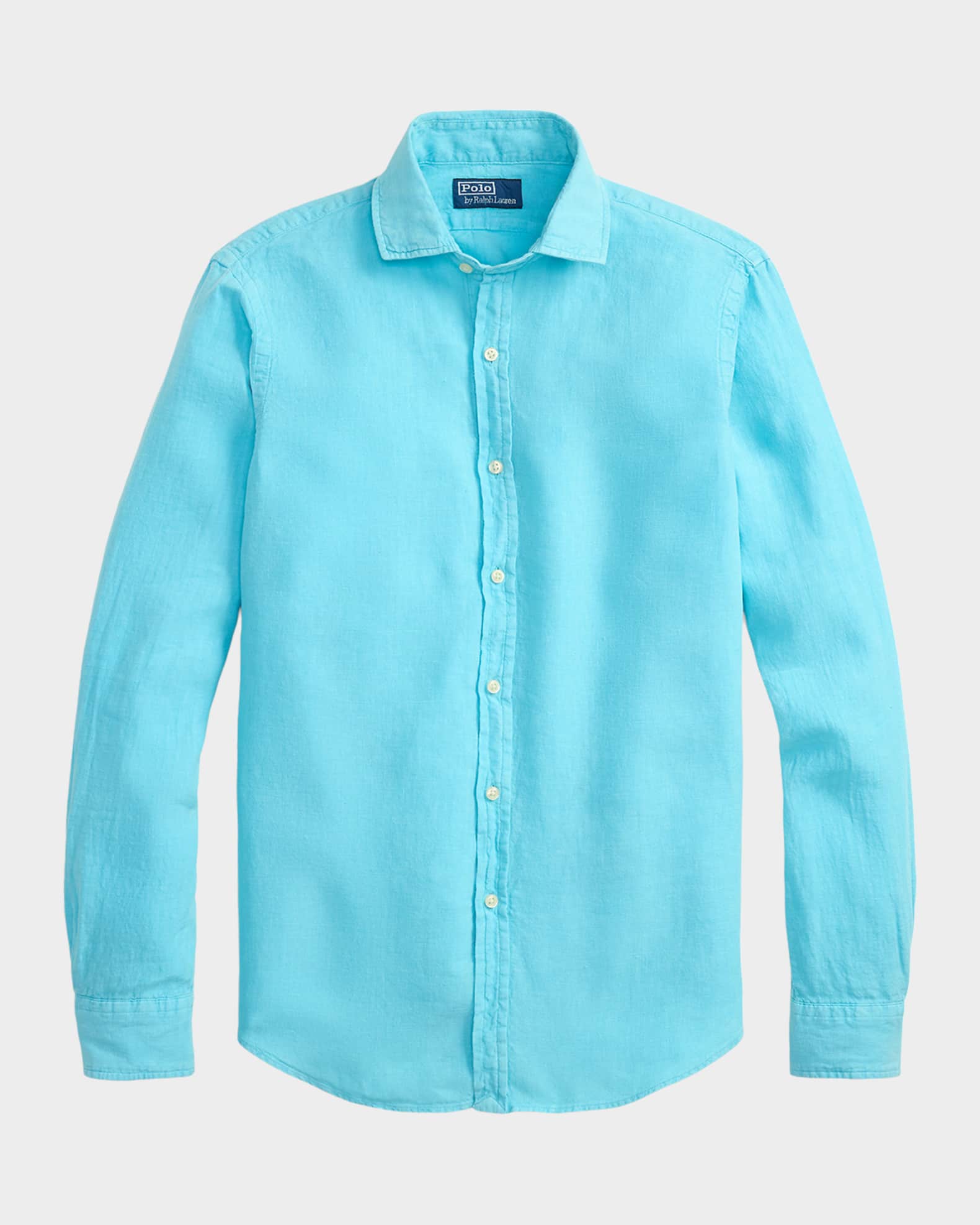 mens linen dress shirt Men's Linen Cotton Blend Short Sleeve Shirt main image 0