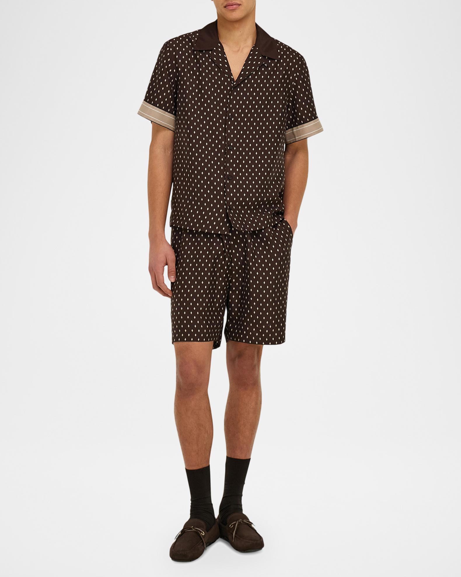 こんにちは。 Ferragamo shorts Ferragamo Men's Silk Stretch Bermuda