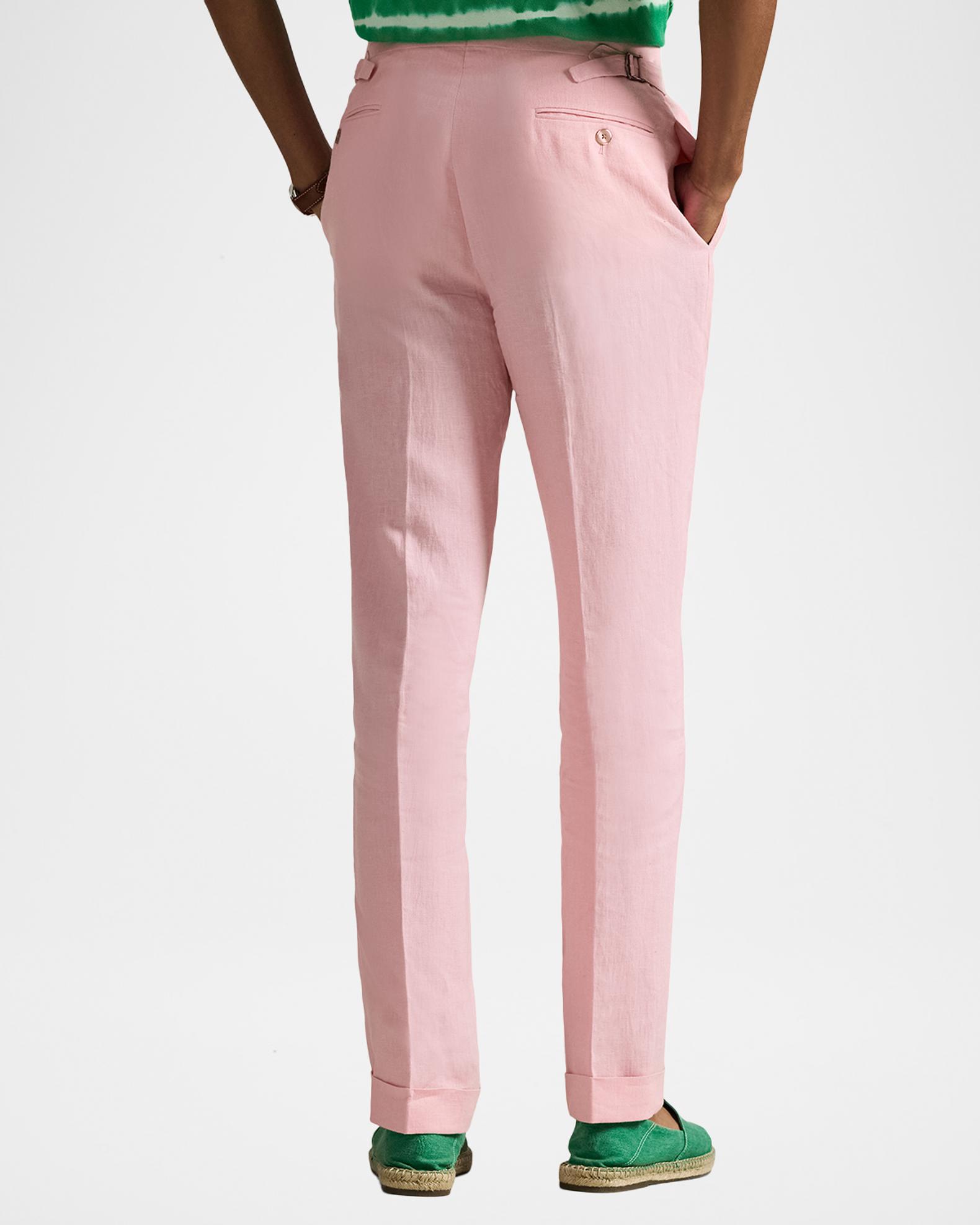Polo Ralph Lauren Men's Pleated Linen Suit Trousers | Neiman Marcus
