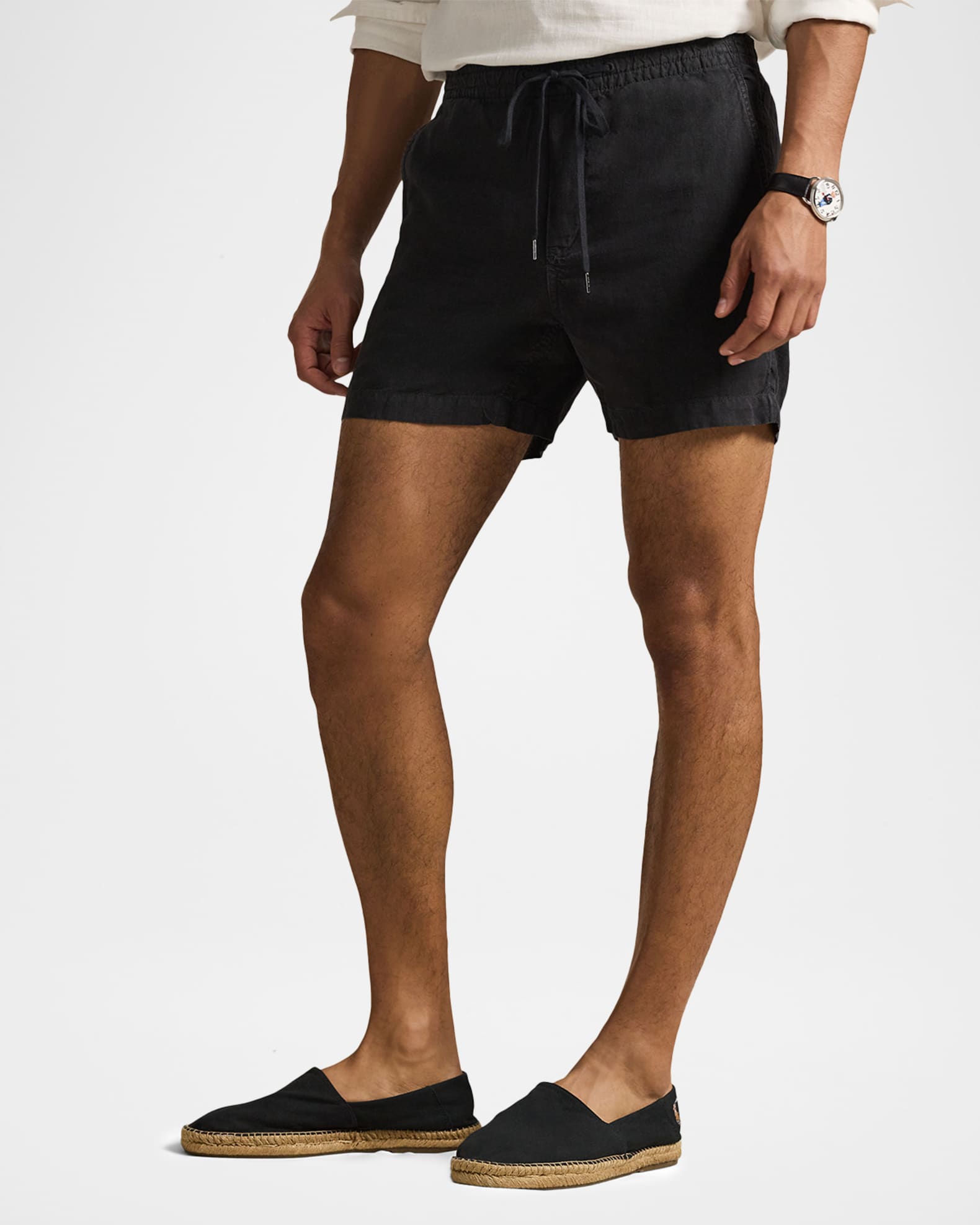 Ralph Lauren Purple Label 6-Inch Polo Prepster Linen Short