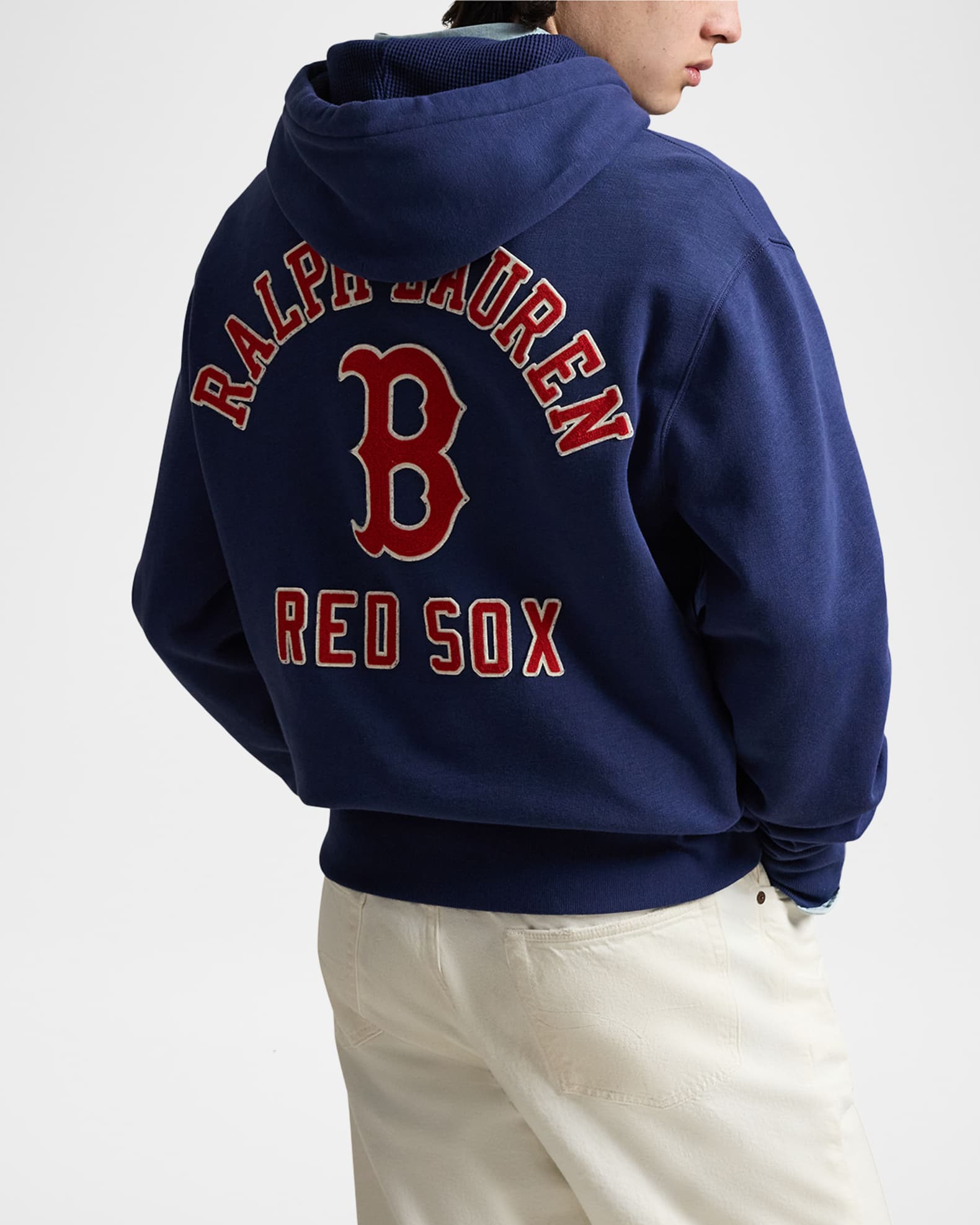 Polo Ralph Lauren x Boston Red Sox Men's Royal Fleece Hoodie