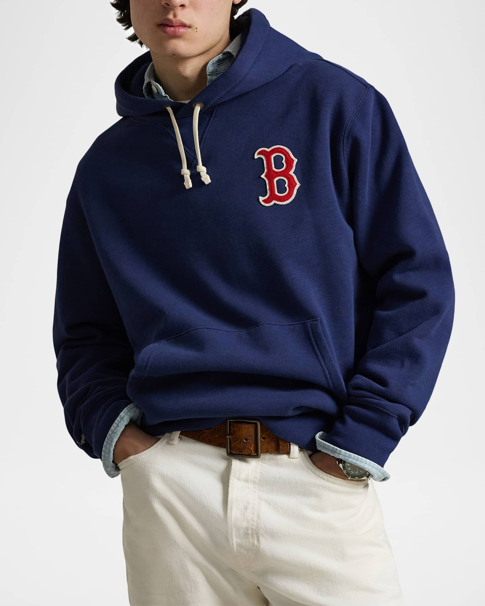 Polo Ralph Lauren x Boston Red Sox Men's Royal Fleece Hoodie