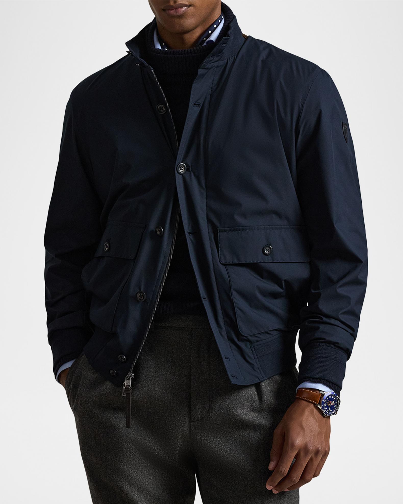 Polo Ralph Lauren Men's Abottson Gabardine Jacket | Neiman Marcus