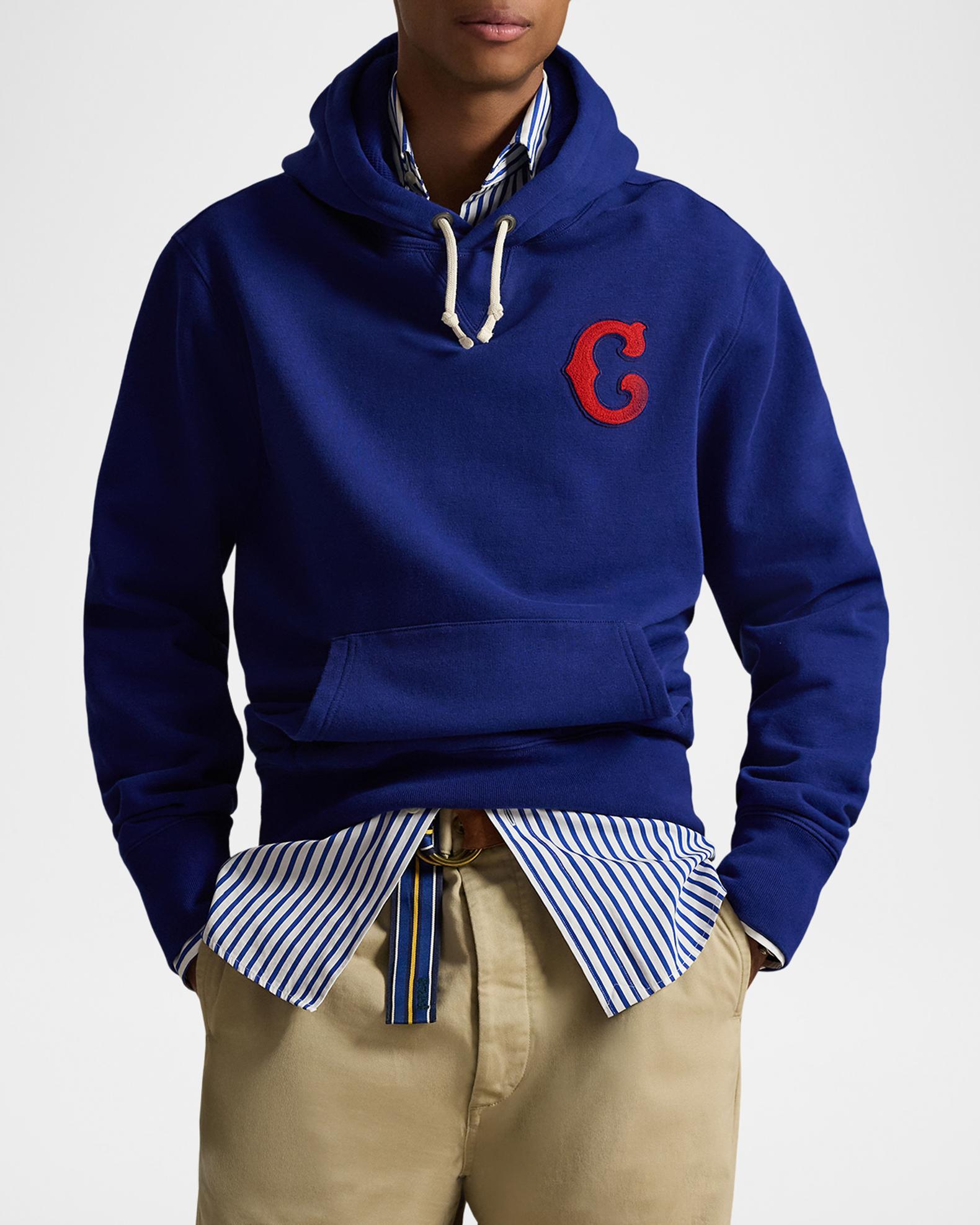 Polo Ralph Lauren x Chicago Cubs Men's Royal Fleece Hoodie