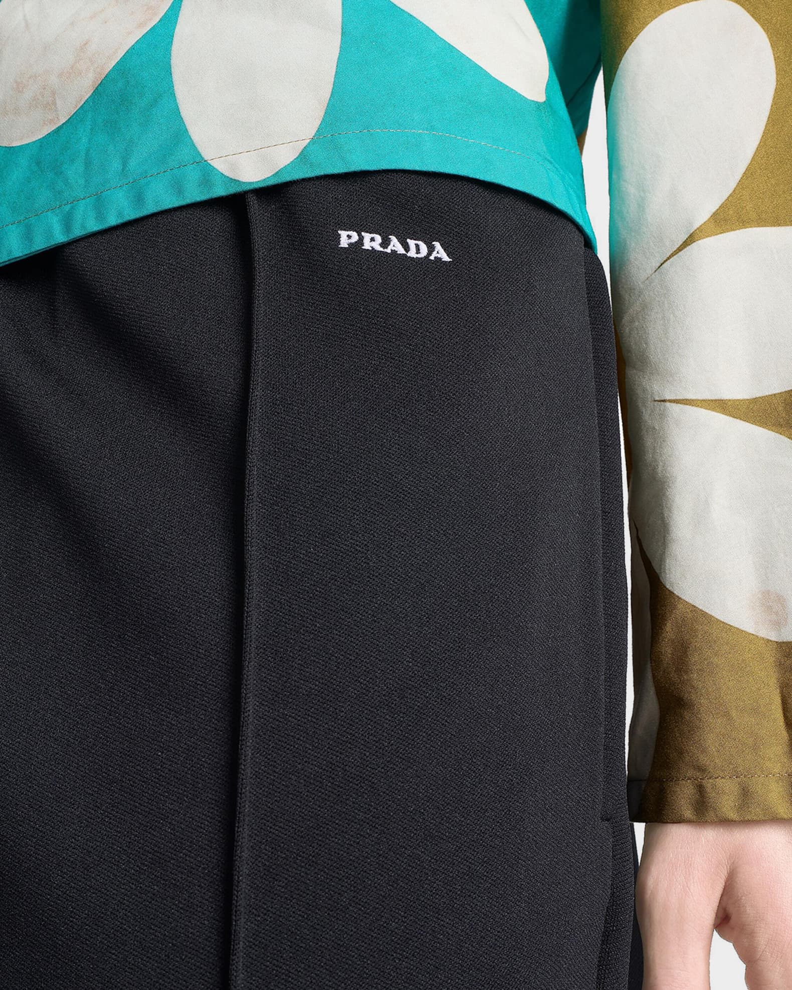 Prada Men's Technical Jersey Straight-Leg Pants | Neiman Marcus