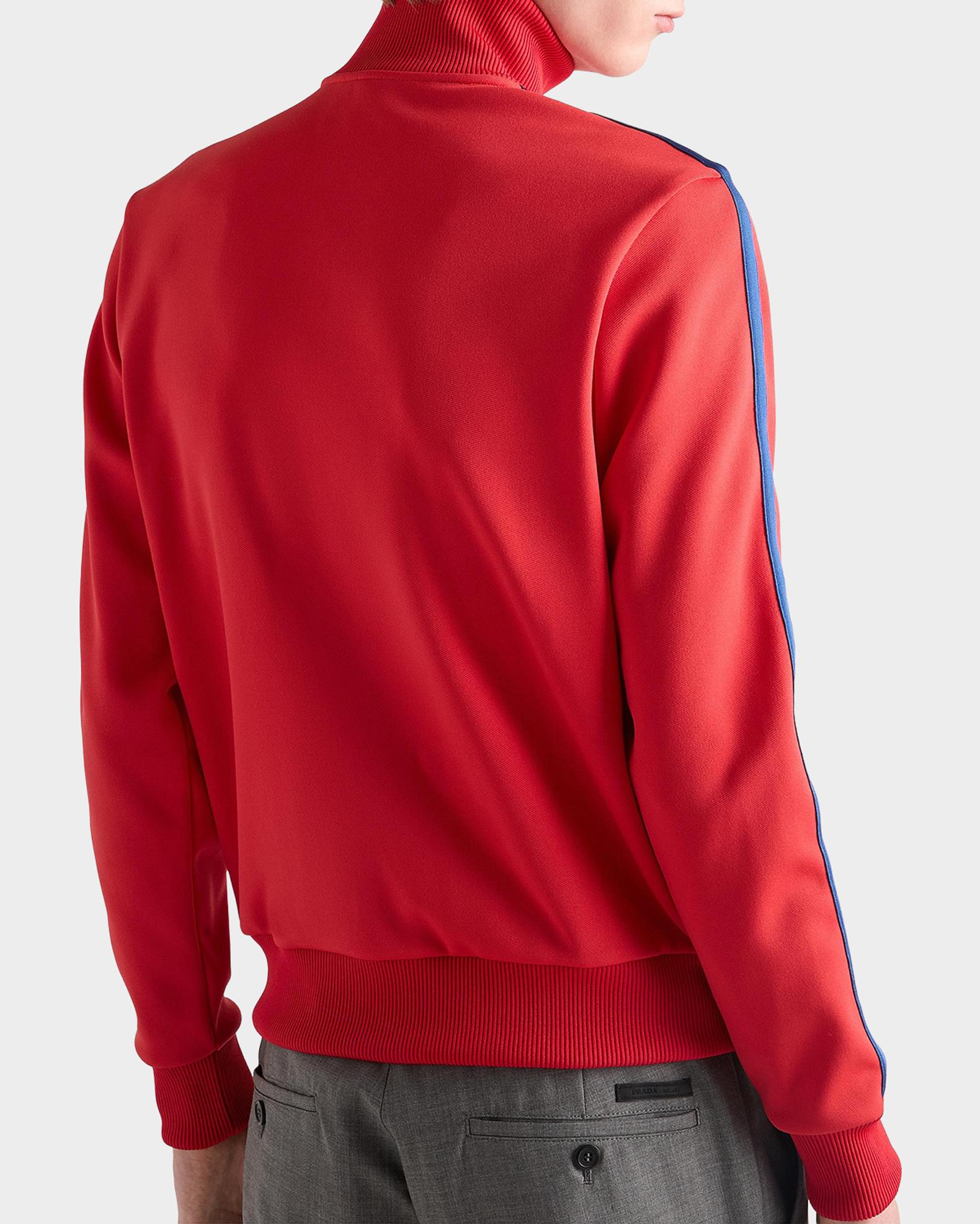 Prada Men's Technical Fabric Zip Track Jacket | Neiman Marcus