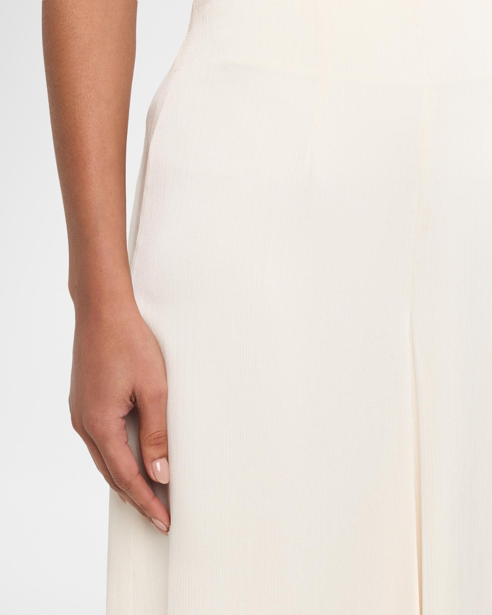 Peserico Wide-Leg Fluid Crepon Satin Pants | Neiman Marcus