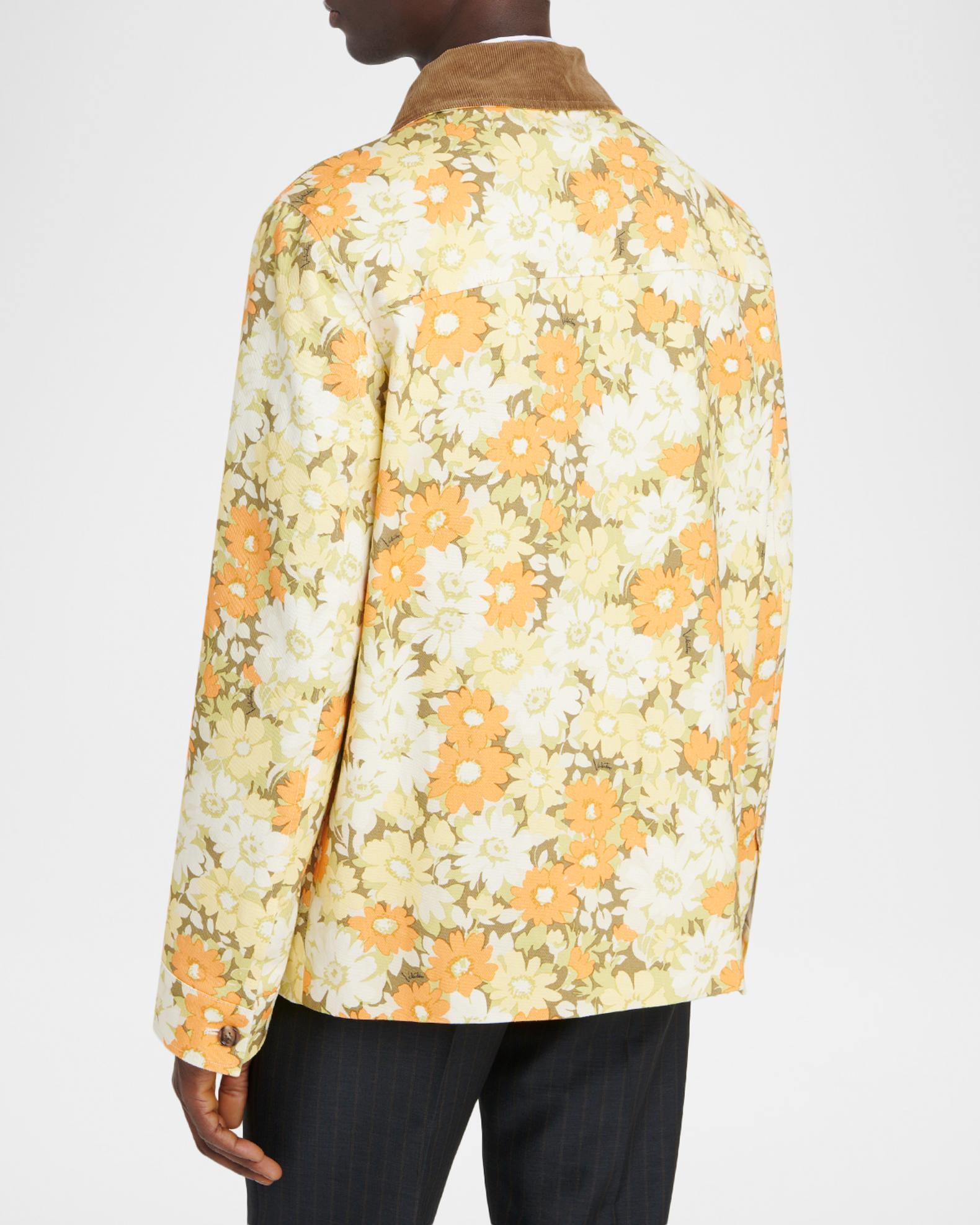 VALENTINO MISS V 花柄 シルク100% テーラードジャケット Valentino Garavani Men's Floral-Print Cotton Jacket | Neiman Marcus