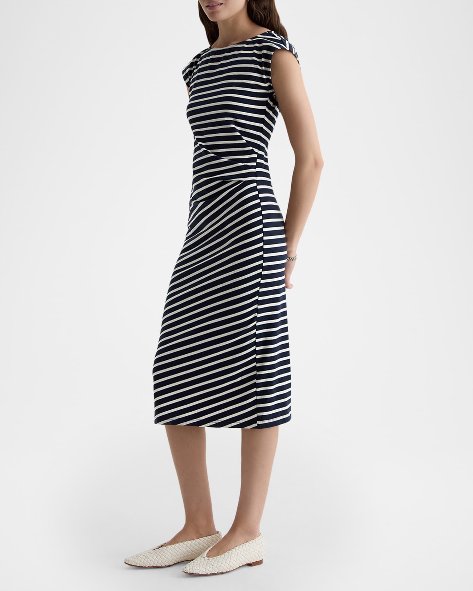 cap sleeve jersey midi dress Buy Black Cap Sleeve Shirred Body Jersey Midi Dress from Next USA