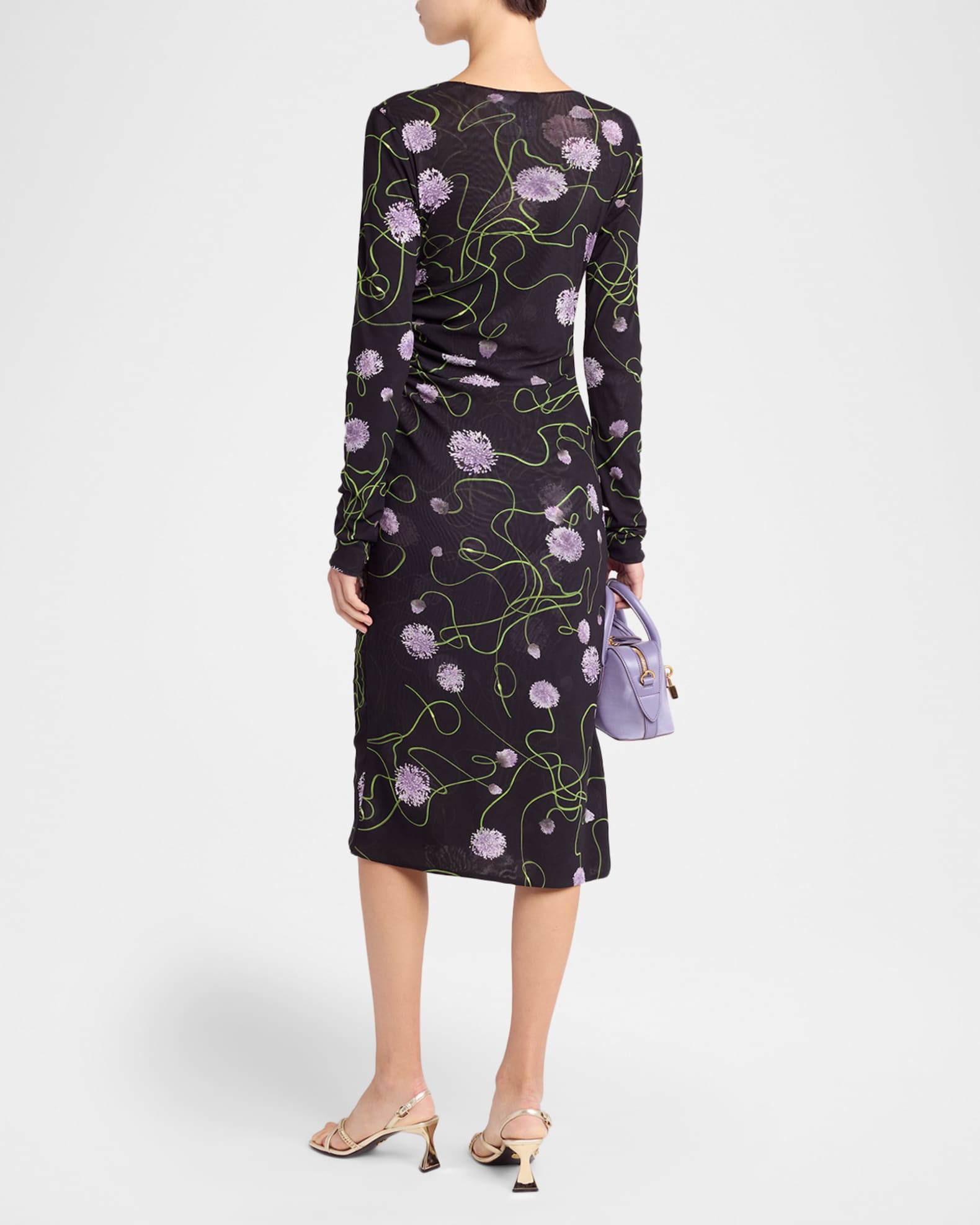 long sleeve fishtail dress AX Paris Women's Wine Lace Overlay Long Sleeve Fishtail Midi Dress