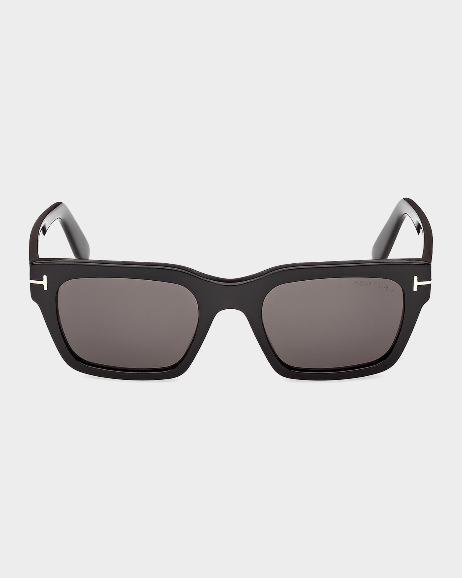 TOM FORD Men's Andy-02 Acetate Rectangle Sunglasses | Neiman Marcus
