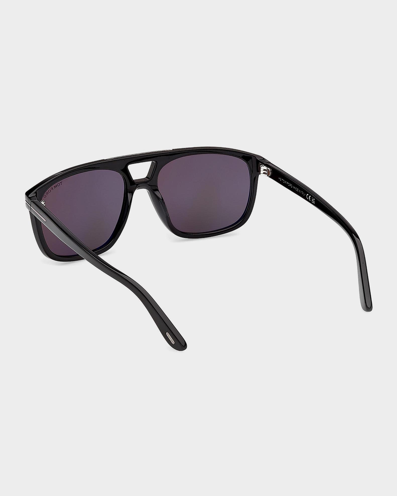 Tom Ford Brianna FT1065 01B Sunglasses Black Rectangle Frame, Smoke Lenses Tom Ford Brianna FT1065 01B Sunglasses Black | Mercari main image 2