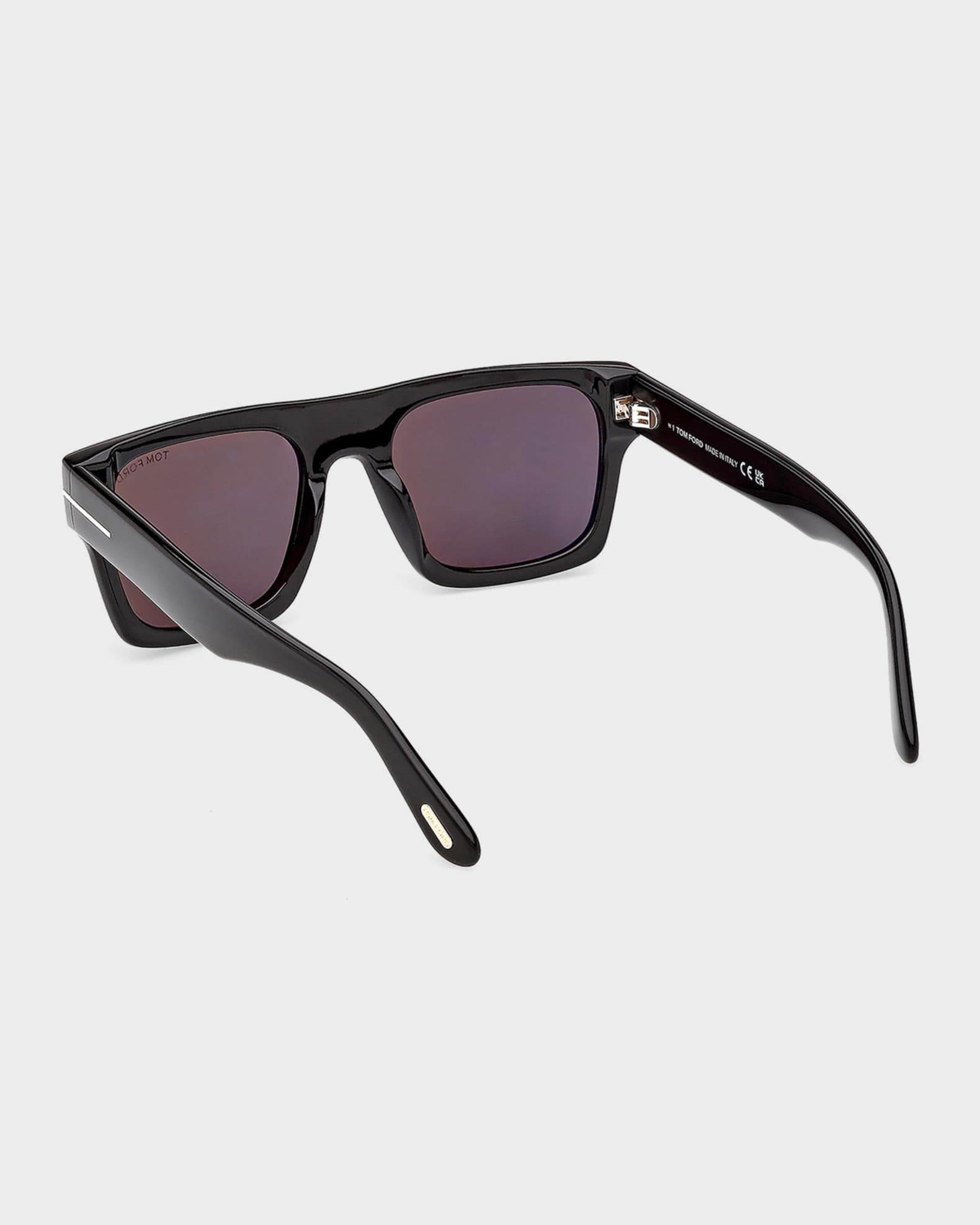 TOM FORD Men's Cyrus 02 53mm Square Acetate Sunglasses | Neiman Marcus