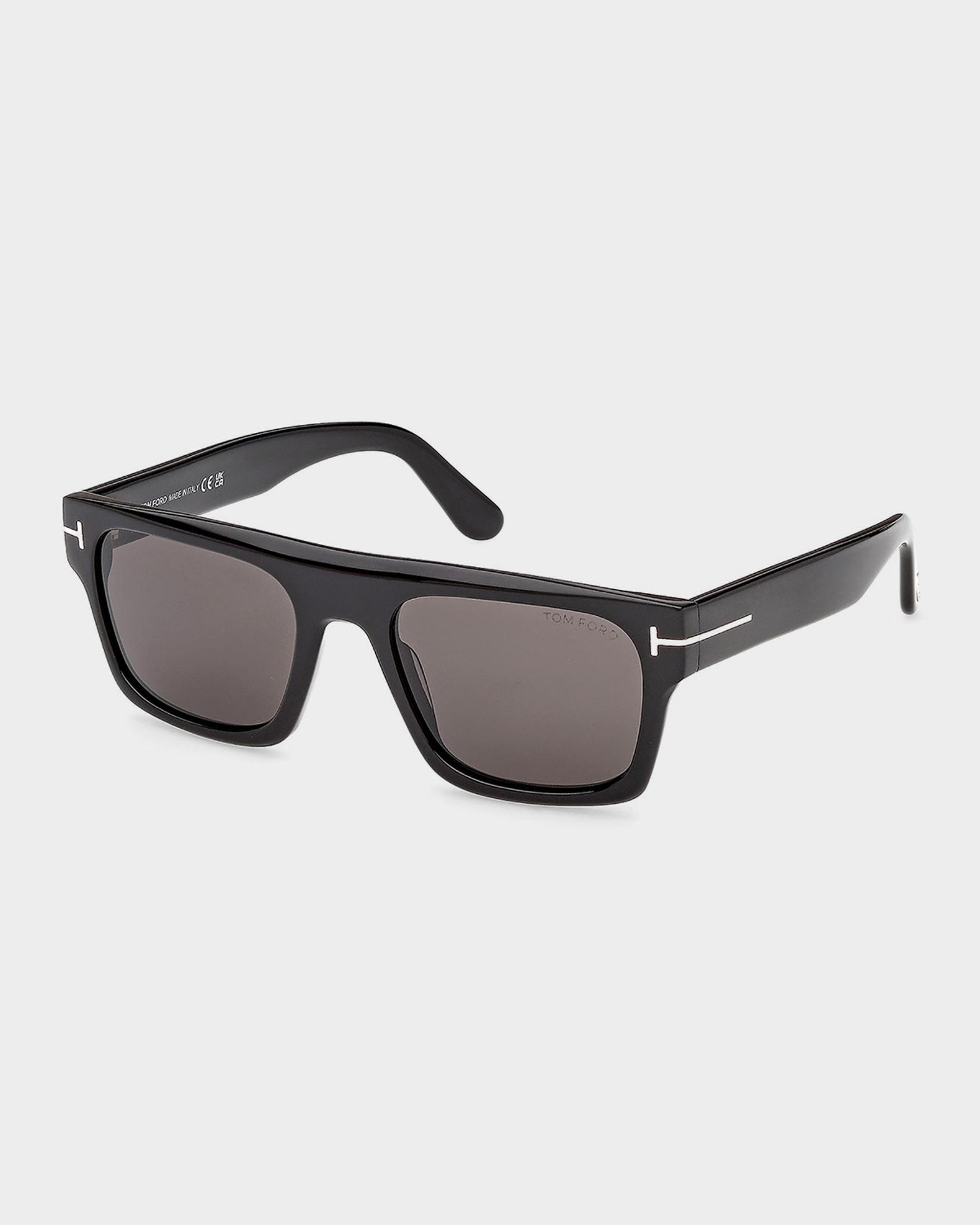 TOM FORD Men's Cyrus 02 53mm Square Acetate Sunglasses | Neiman Marcus