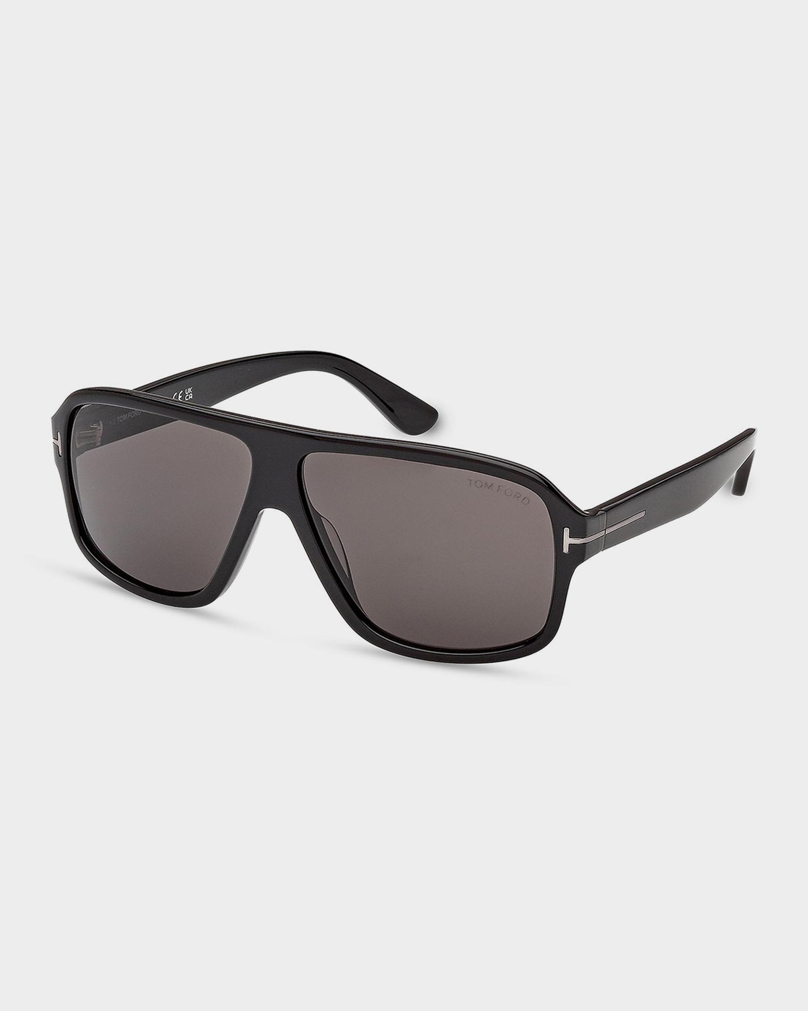 TOM FORD Men's William-02 Acetate Rectangle Sunglasses | Neiman Marcus