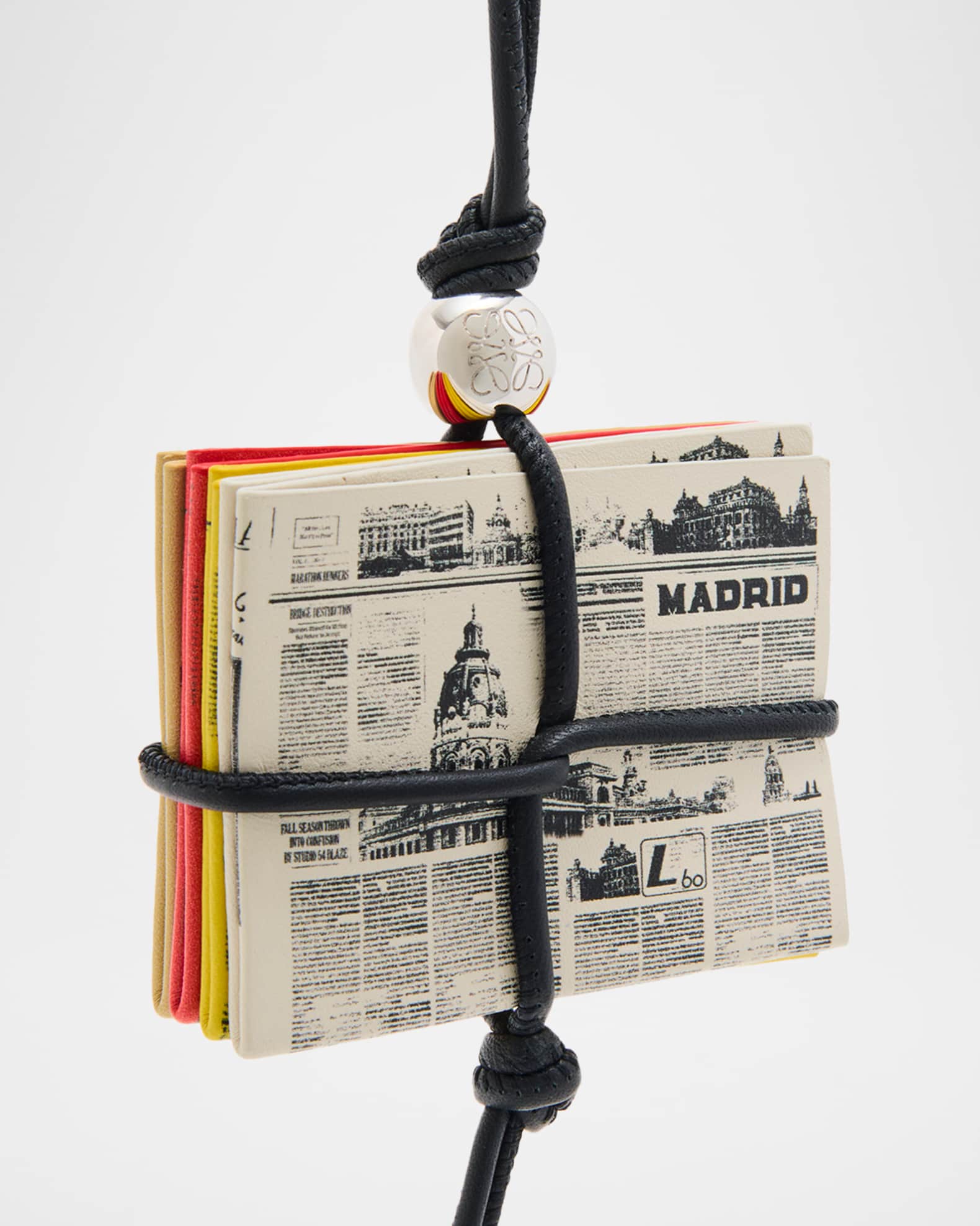Loewe Newspaper Bag Charm | Neiman Marcus