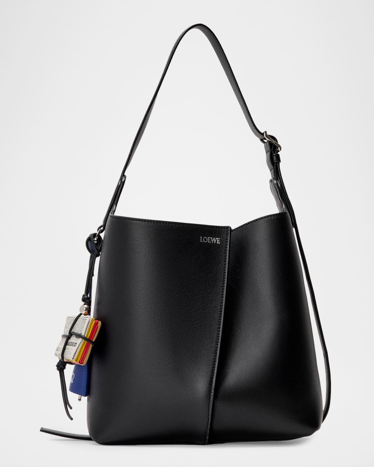 Loewe Newspaper Bag Charm | Neiman Marcus