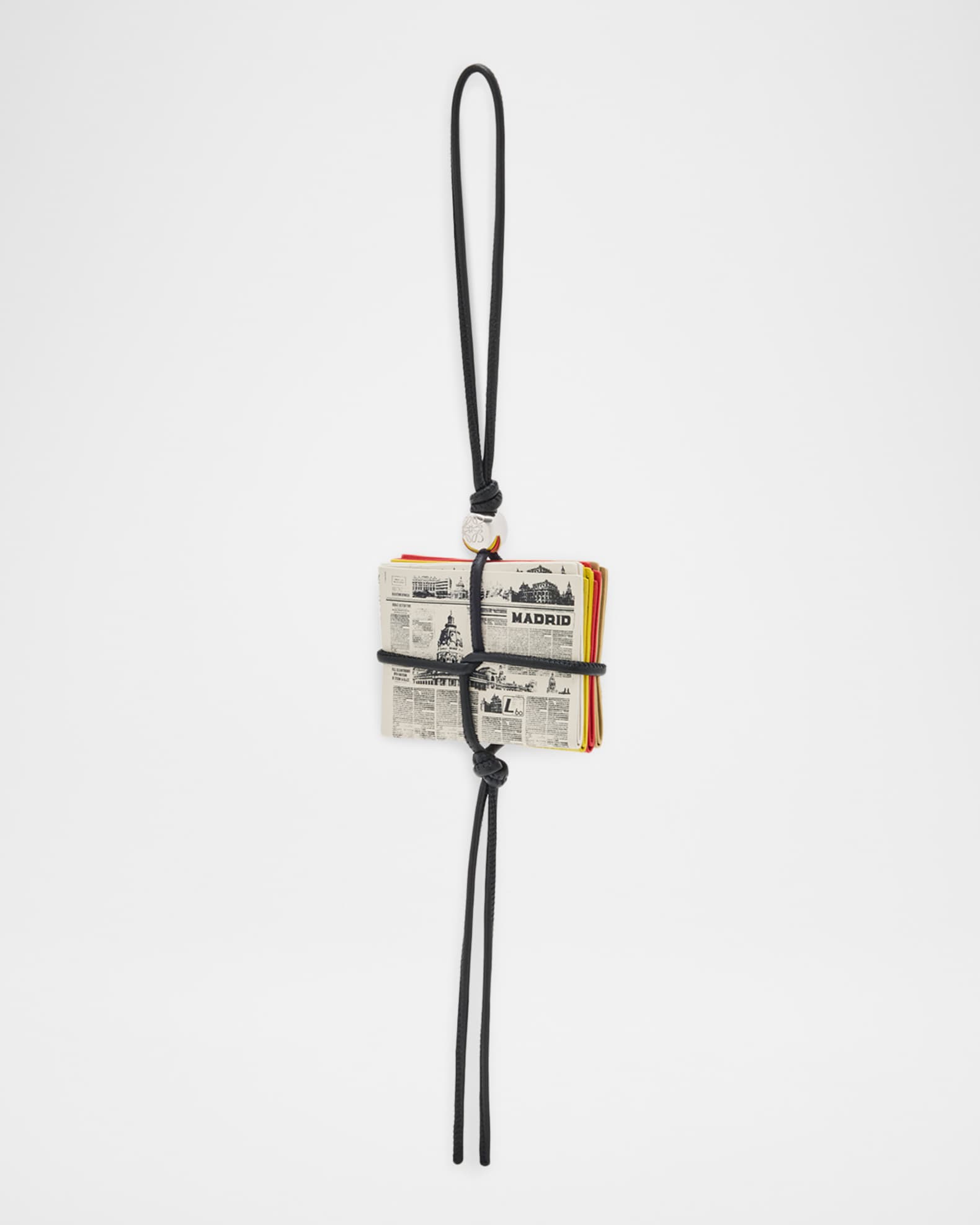 Loewe Newspaper Bag Charm | Neiman Marcus