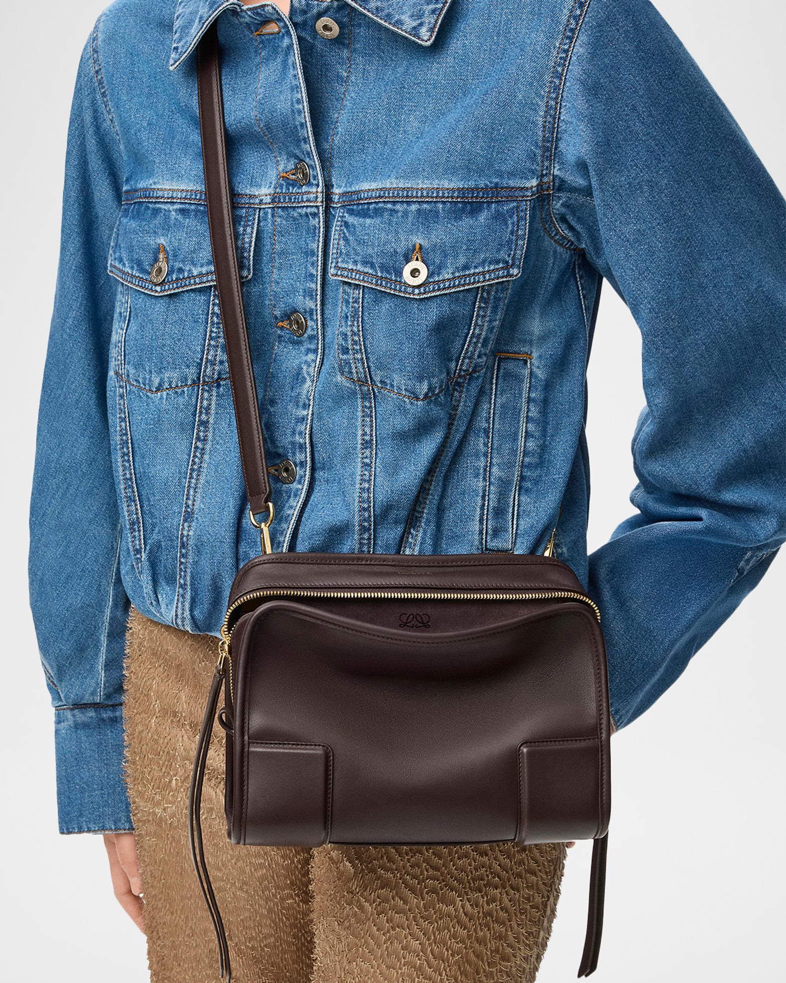 LOEWE ロエベ　アマナソ19 Loewe Amazona 180 Small Leather Top-Handle Bag | Neiman Marcus