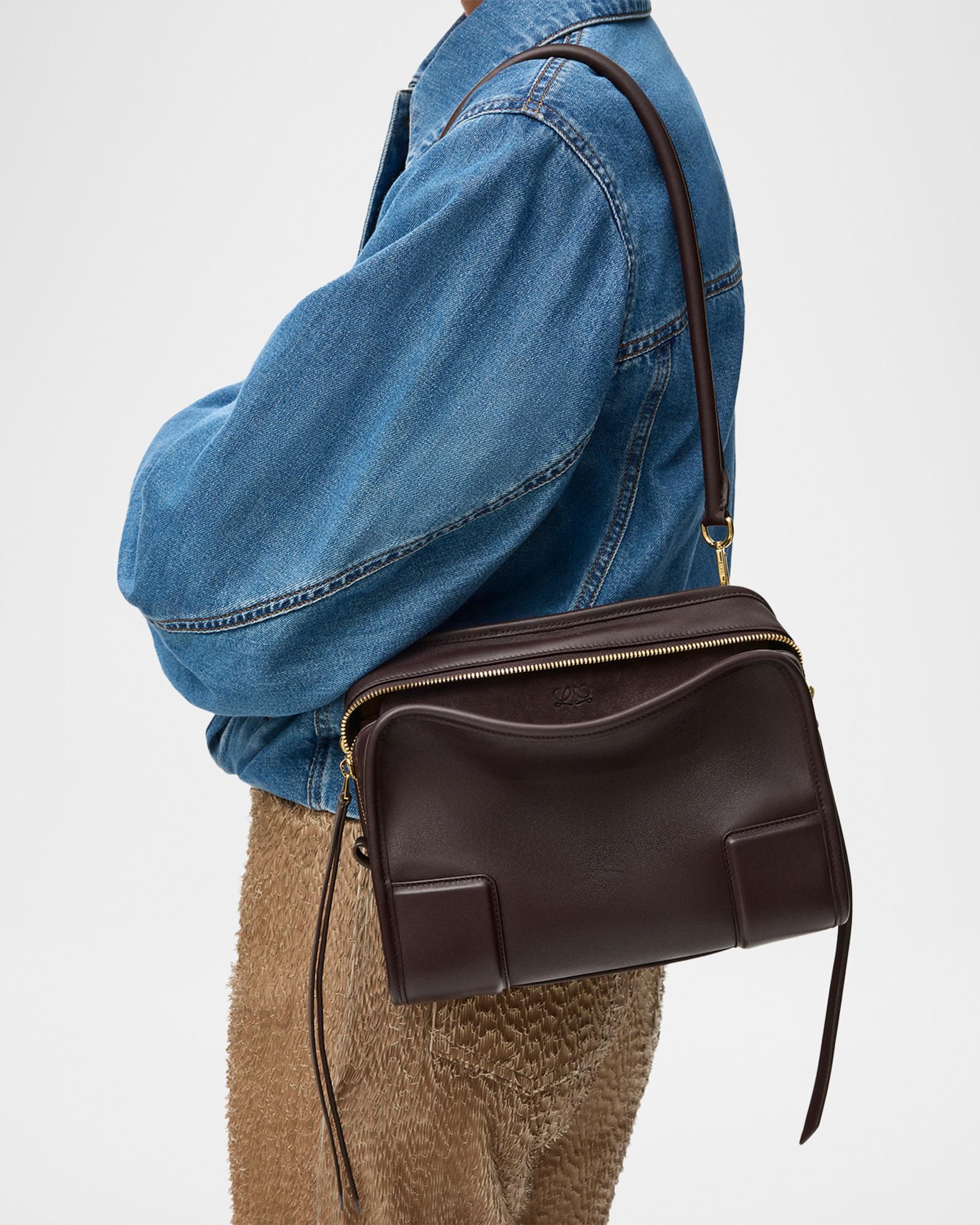 Loewe Amazona 180 Small Leather Top-Handle Bag | Neiman Marcus